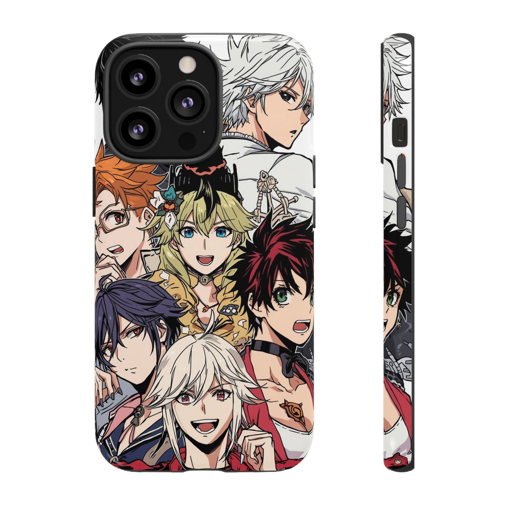 Anime Characters Tough Phone Case