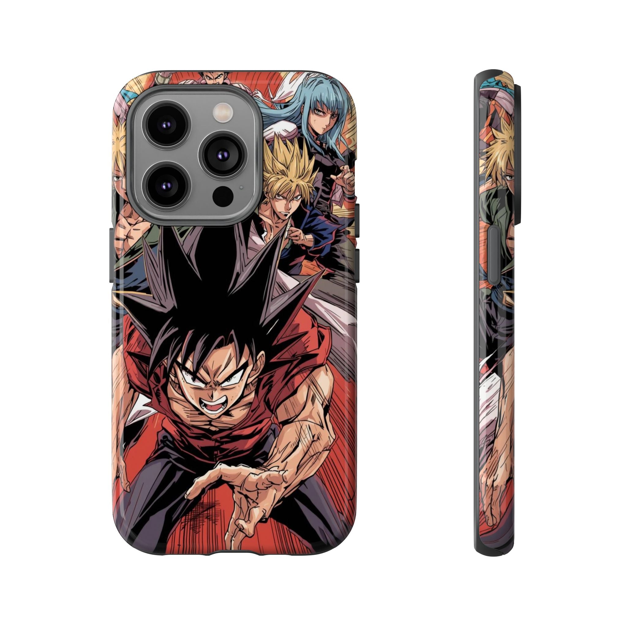 Anime Tough Case for Samsung Galaxy - Fierce Hero Design