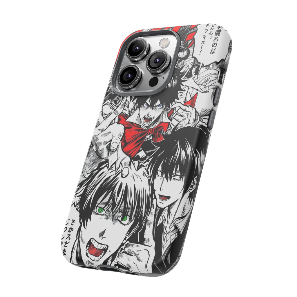 Anime Tough Phone Case with Bold Graphics