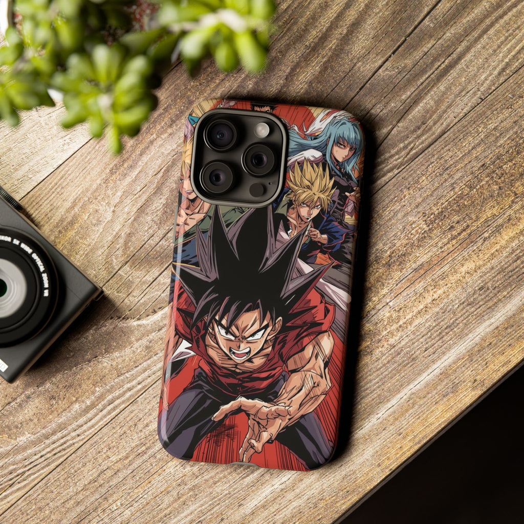 Anime Tough Case for Samsung Galaxy - Fierce Hero Design