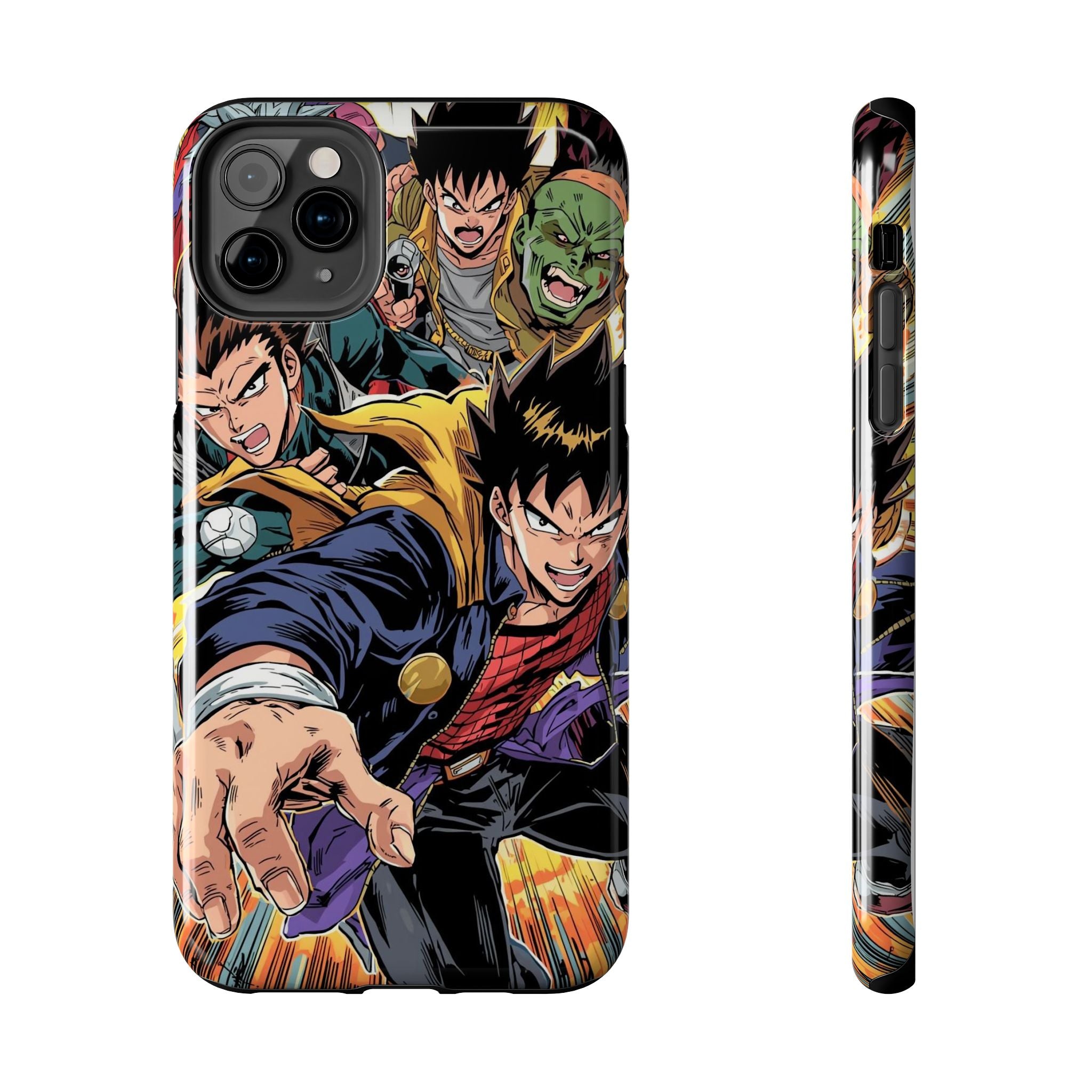Anime Heroes Tough Phone Case – Durable Protection with Epic Designs
