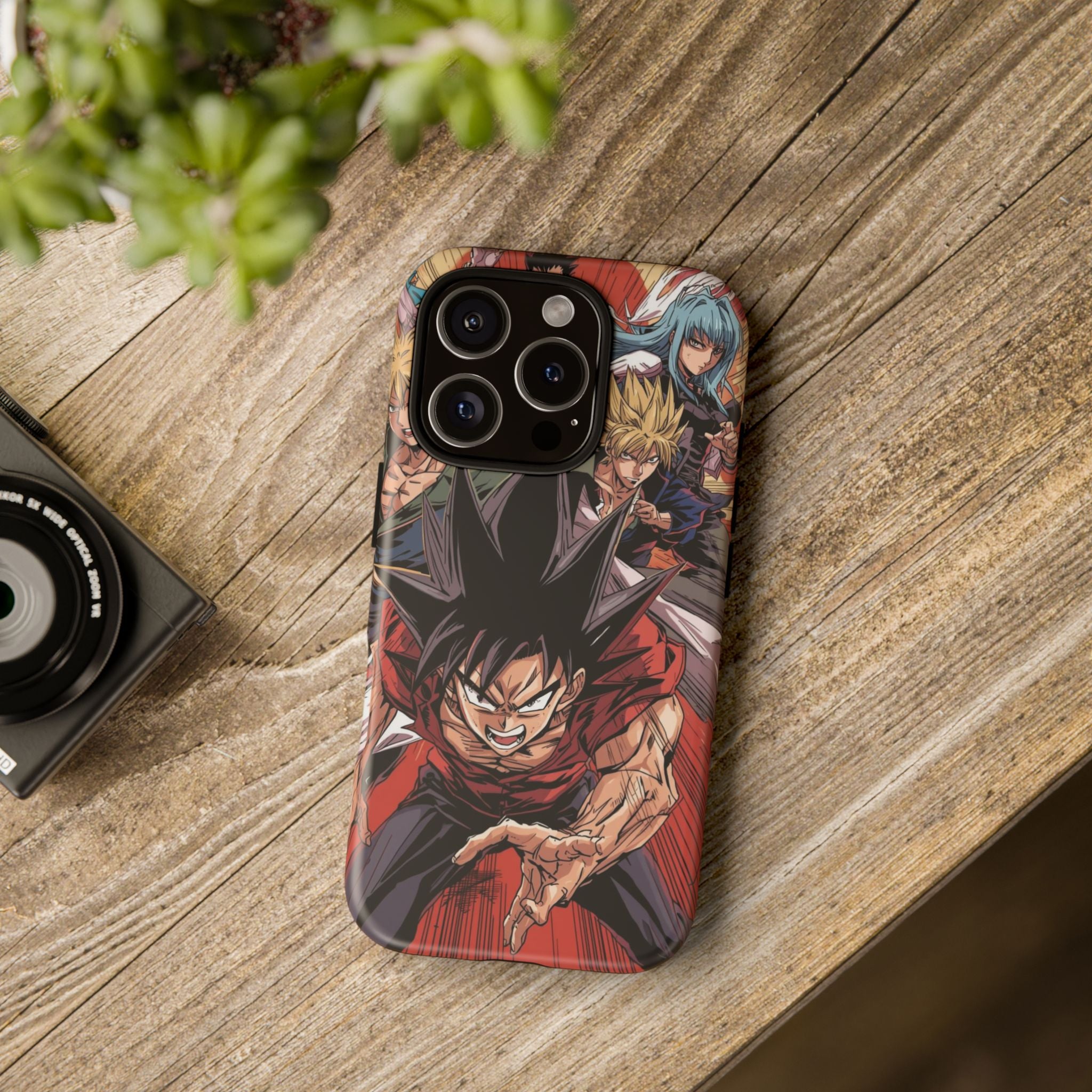 Anime Tough Case for Samsung Galaxy - Fierce Hero Design