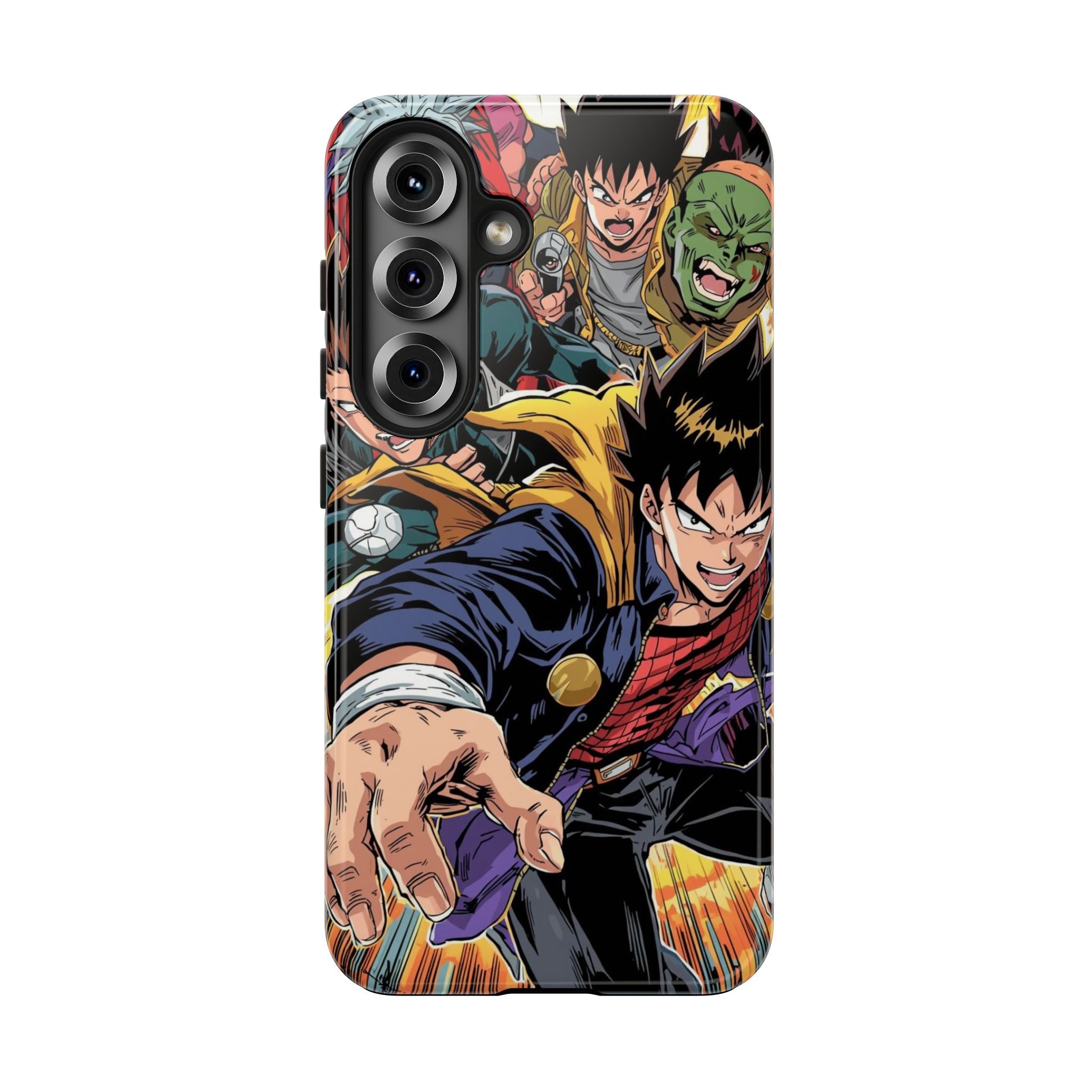 Anime Heroes Tough Phone Case – Durable Protection with Epic Designs