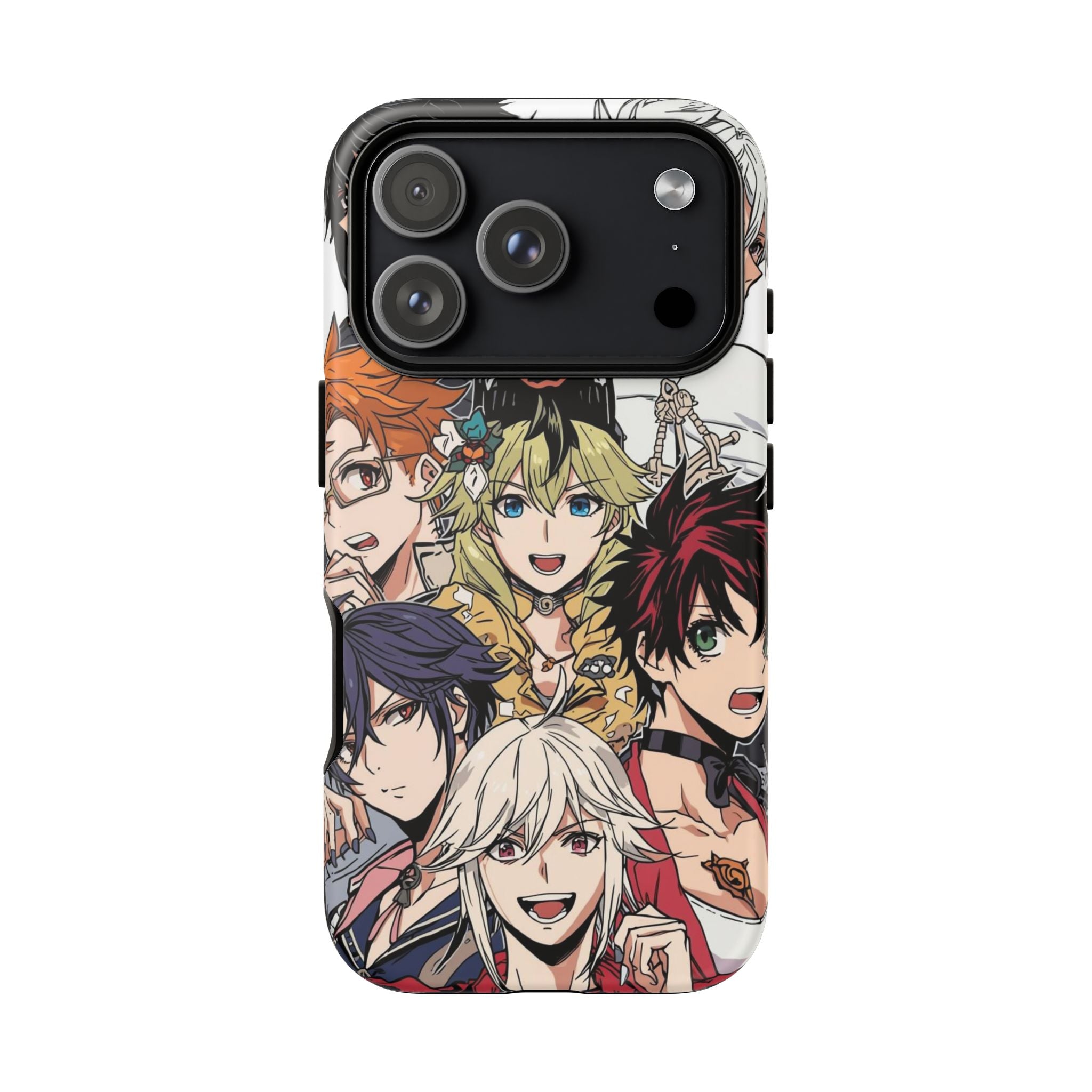Anime Characters Tough Phone Case