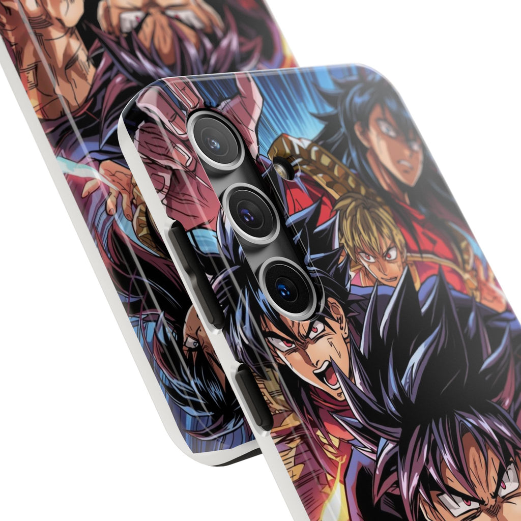 Anime Action Tough Phone Case for Gamers & Fans
