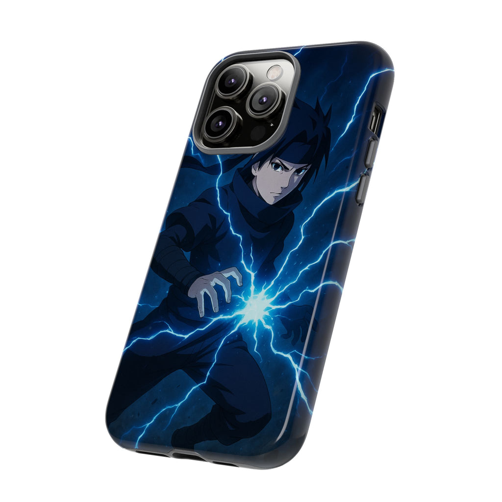 Anime Lightning Phone Case for Sasuke Fans