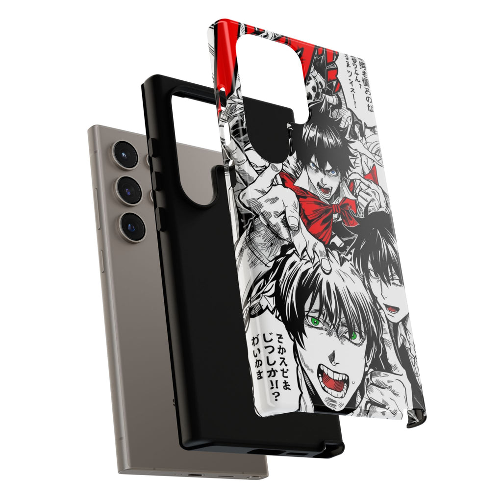 Anime Tough Phone Case with Bold Graphics