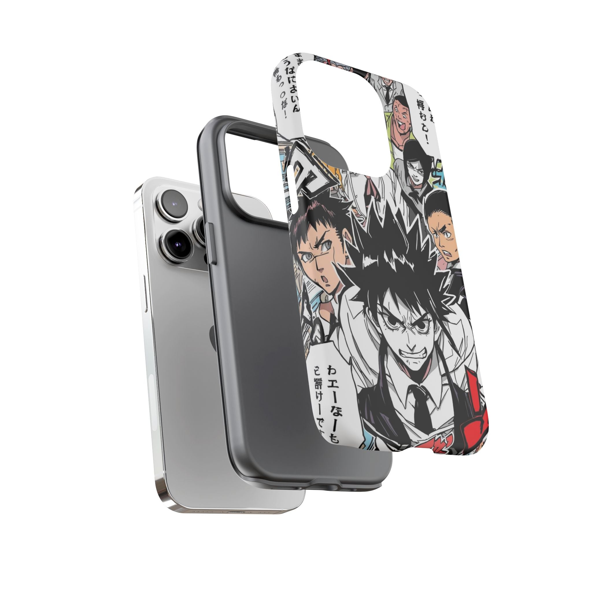 Anime-Inspired Tough Phone Case for Fans