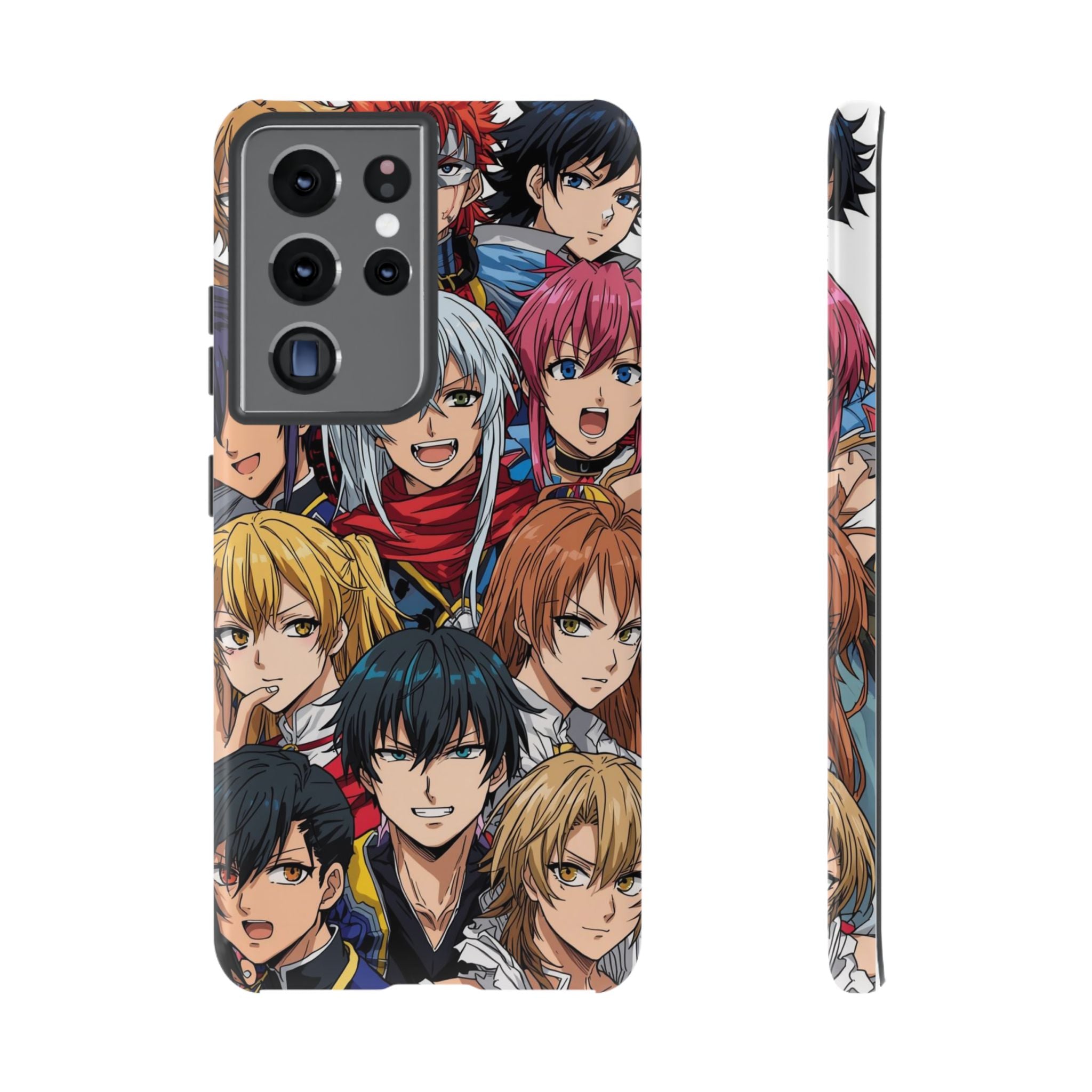 Anime-Inspired Phone Case with Bold Characters
