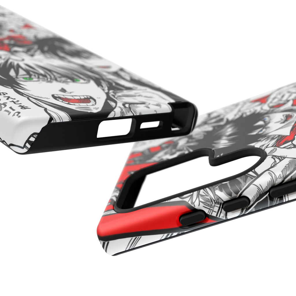 Anime Tough Phone Case with Bold Graphics