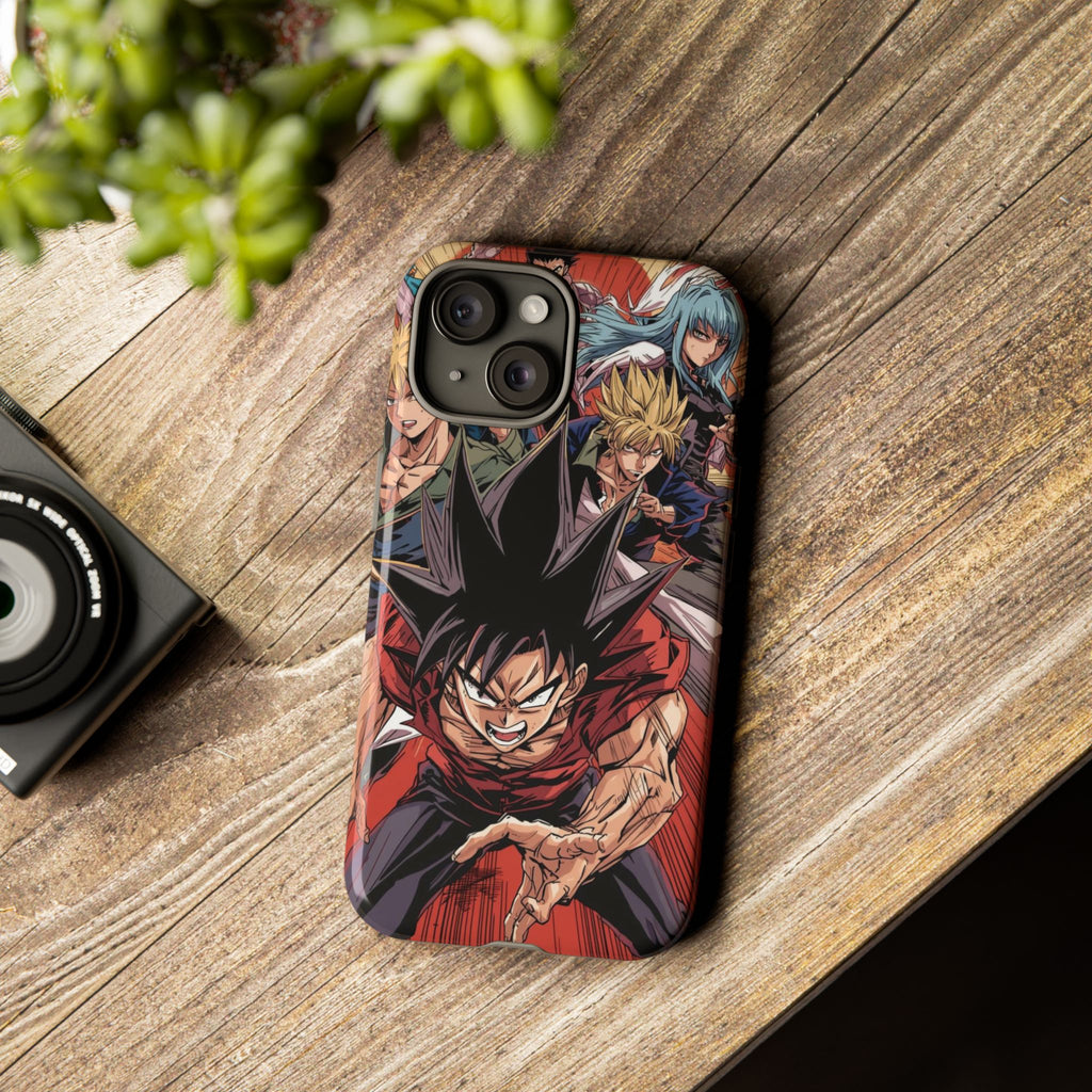 Anime Tough Case for Samsung Galaxy - Fierce Hero Design