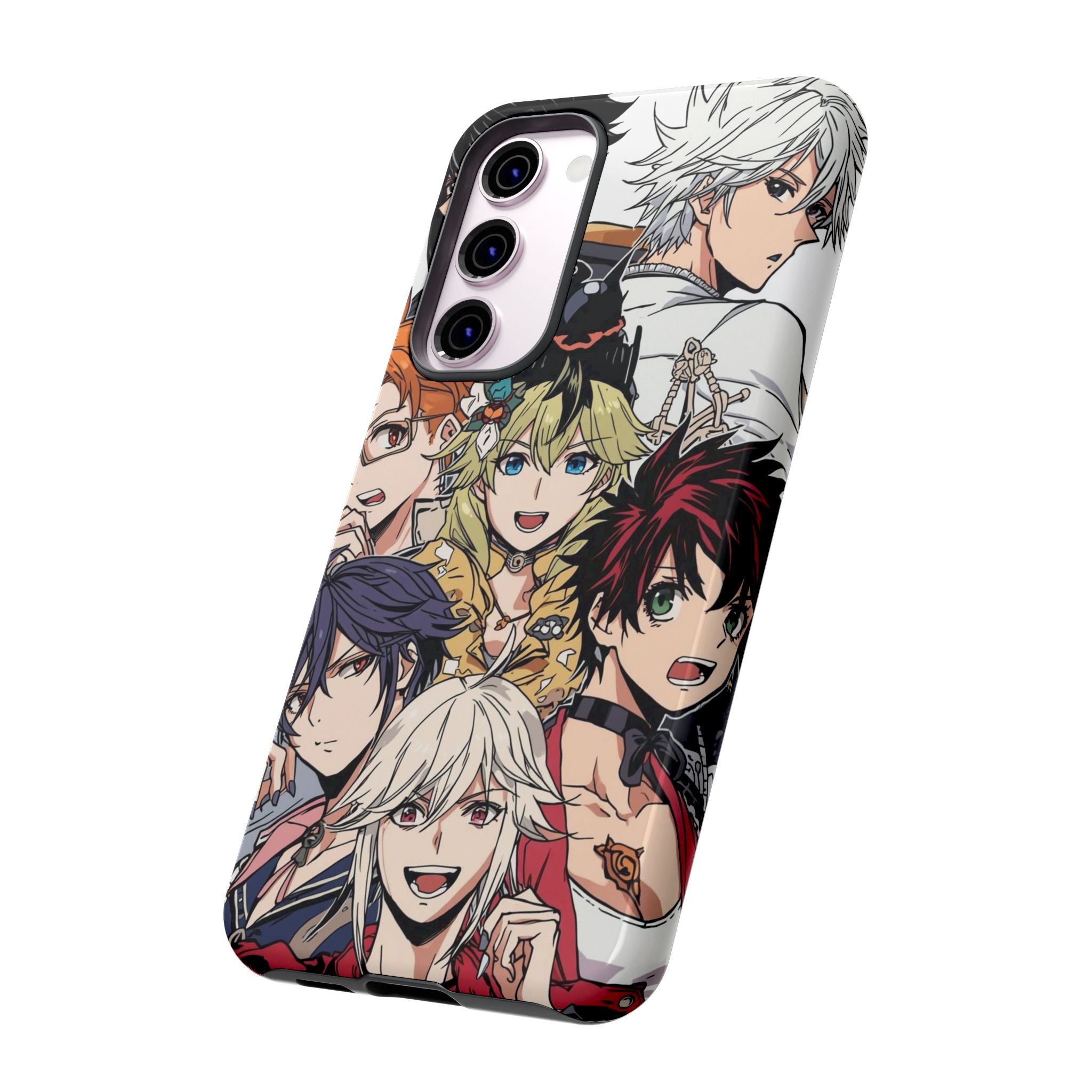Anime Characters Tough Phone Case