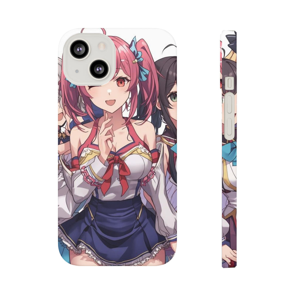 Anime-Inspired Slim Cases with Character Design