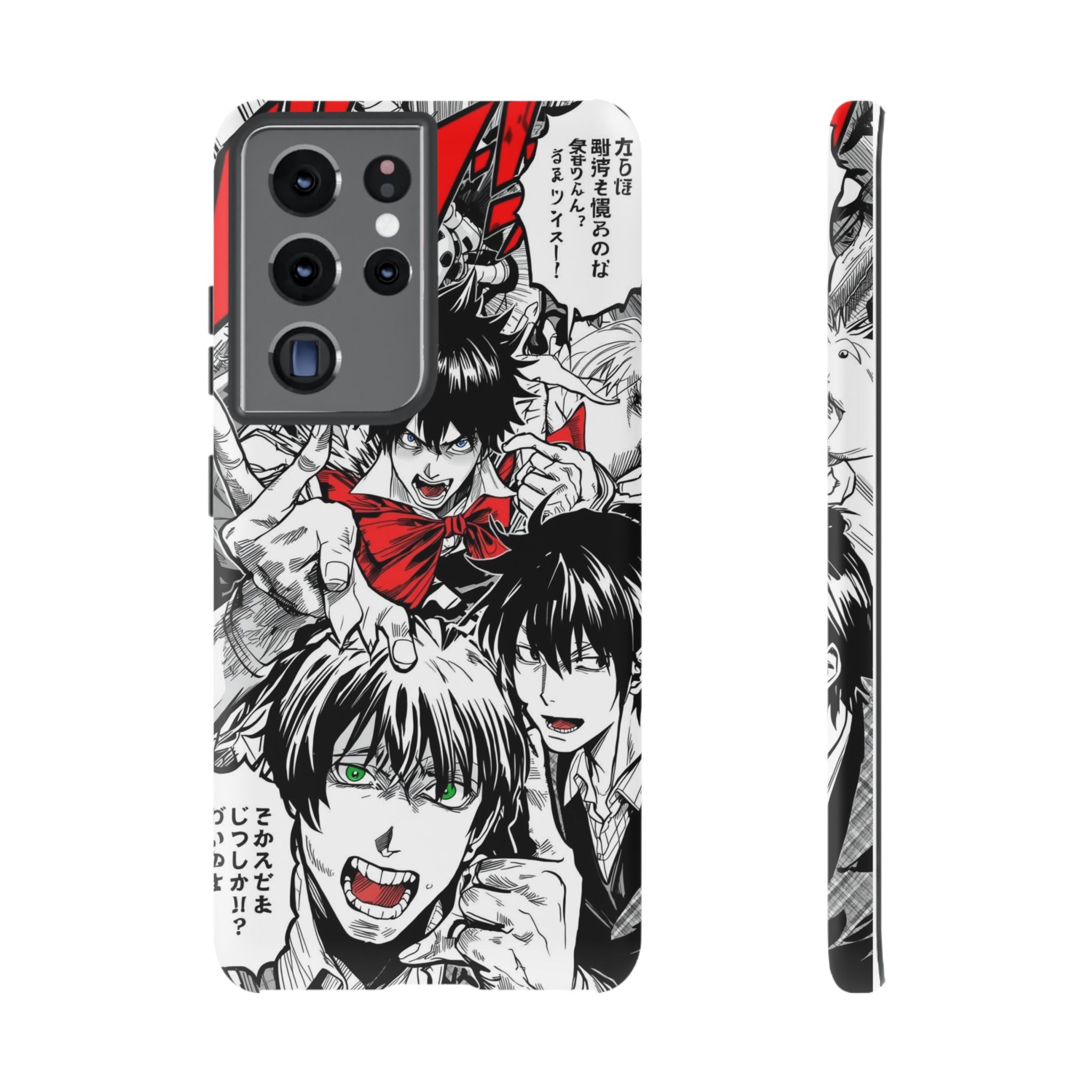 Anime Tough Phone Case with Bold Graphics