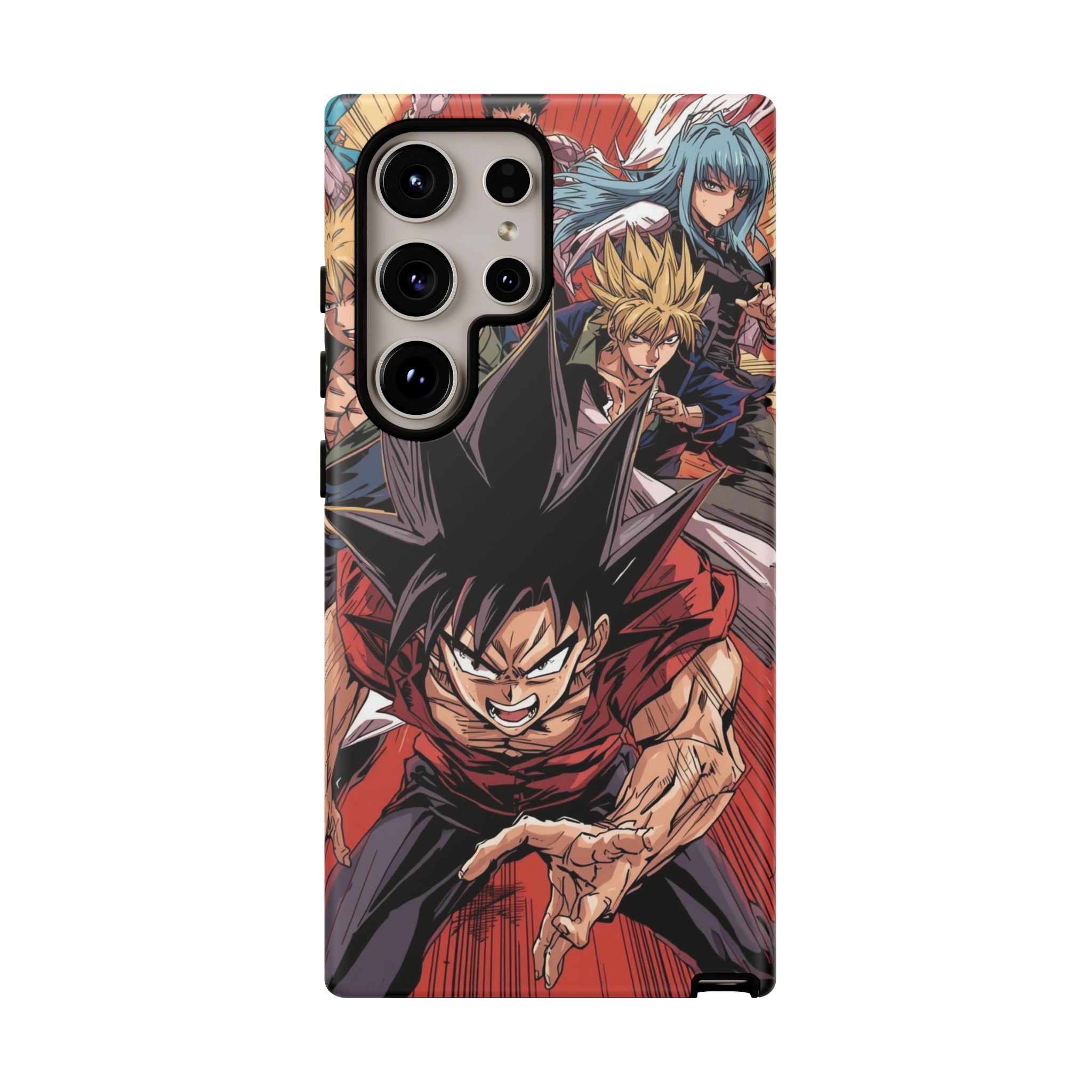 Anime Tough Case for Samsung Galaxy - Fierce Hero Design