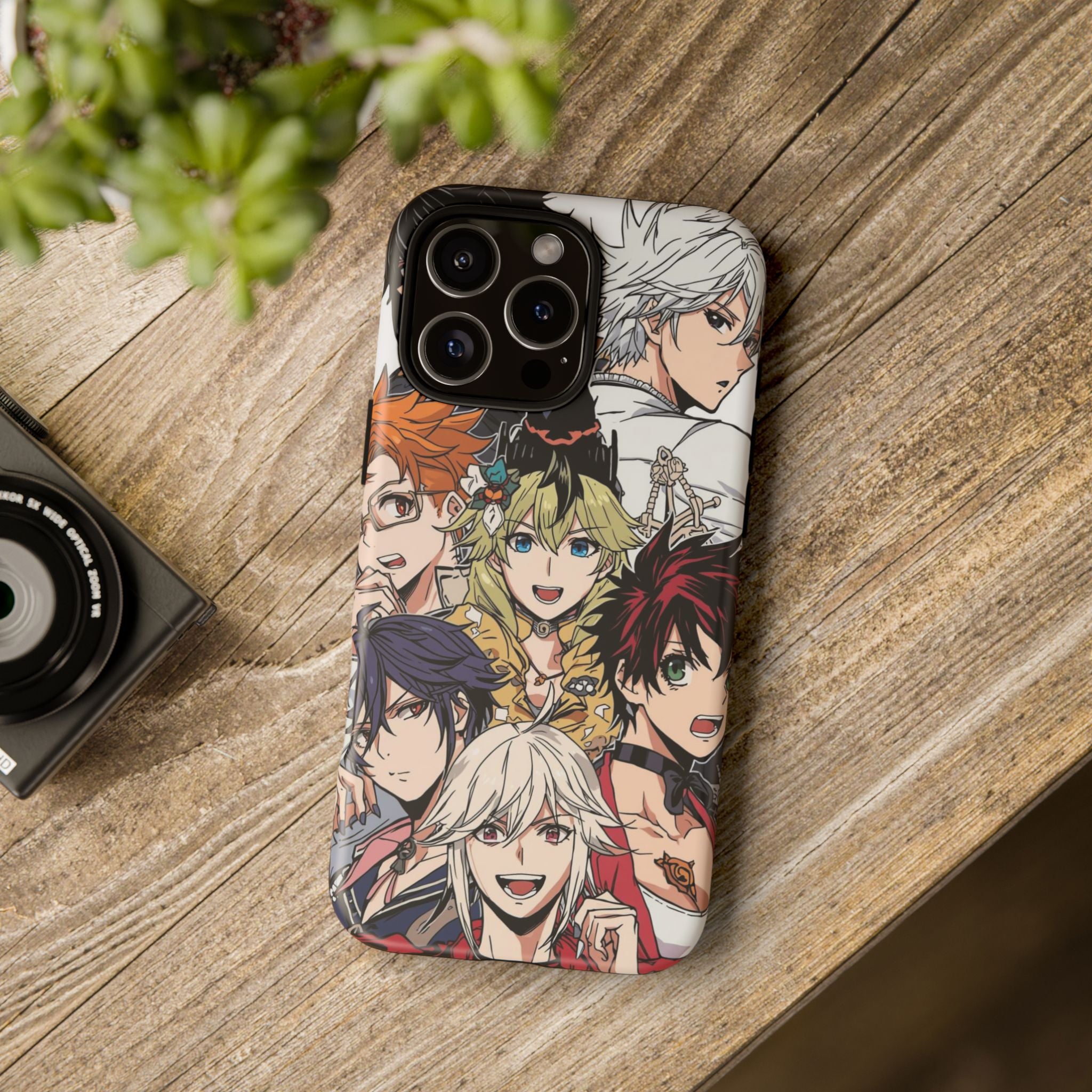 Anime Characters Tough Phone Case