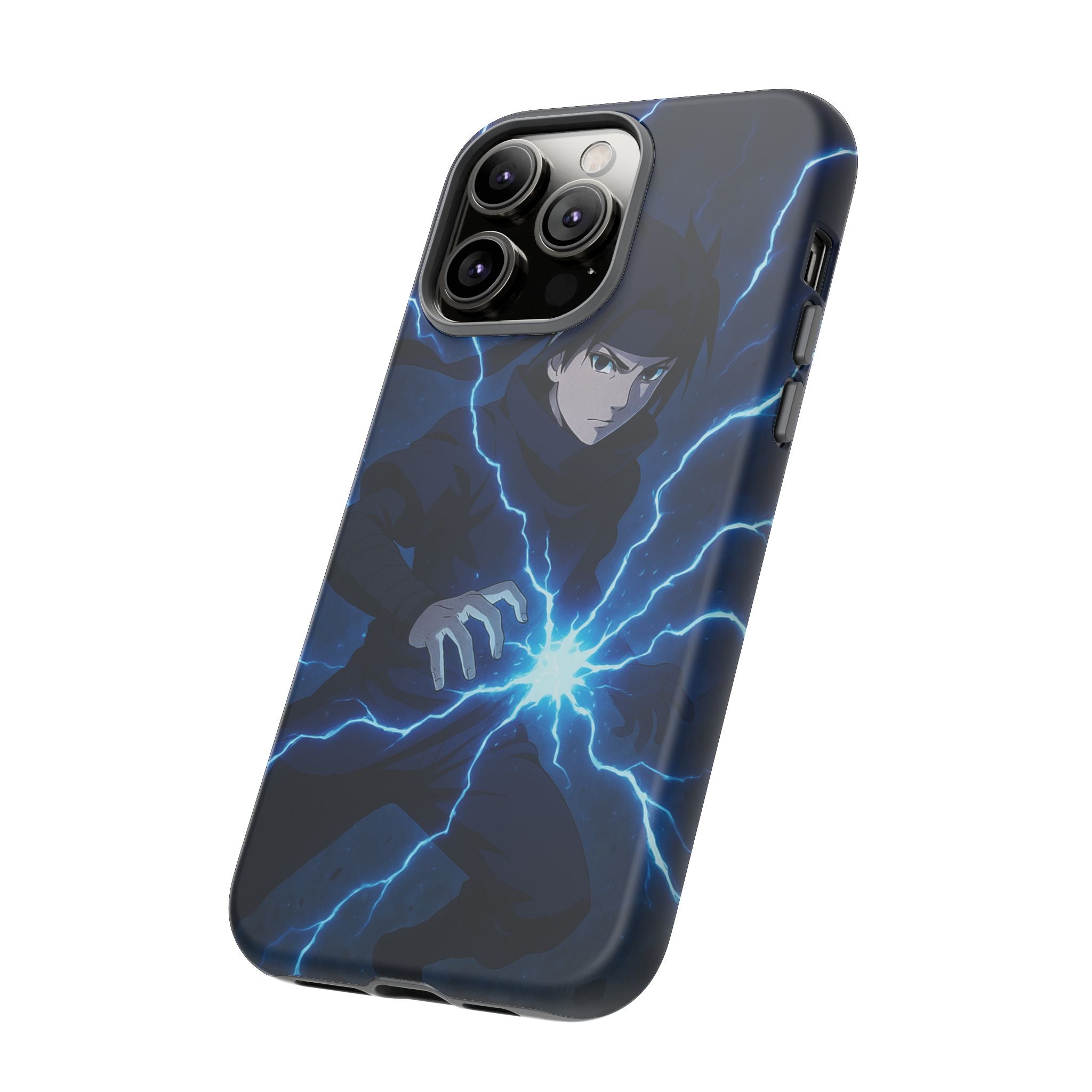 Anime Lightning Phone Case for Sasuke Fans