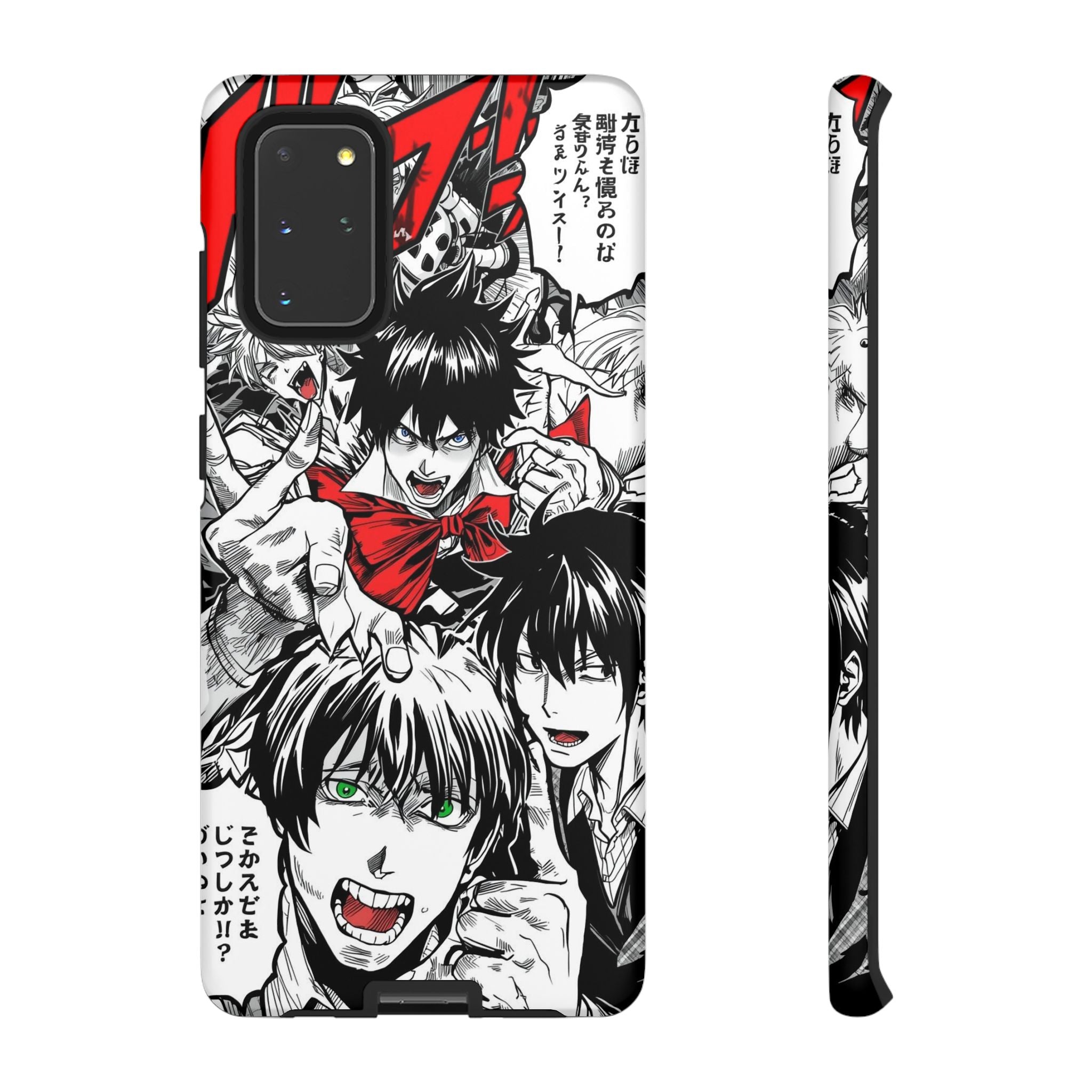 Anime Tough Phone Case with Bold Graphics