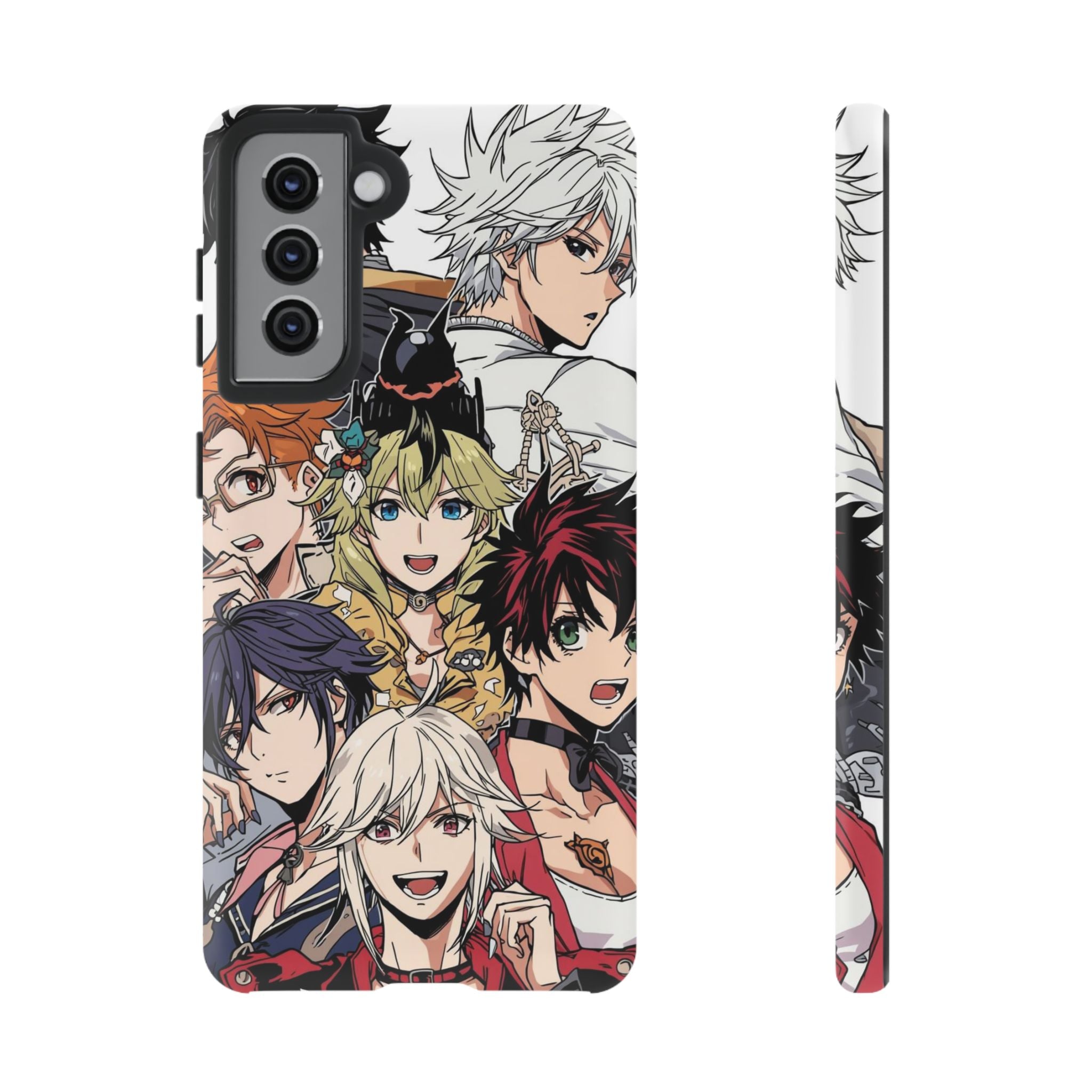 Anime Characters Tough Phone Case