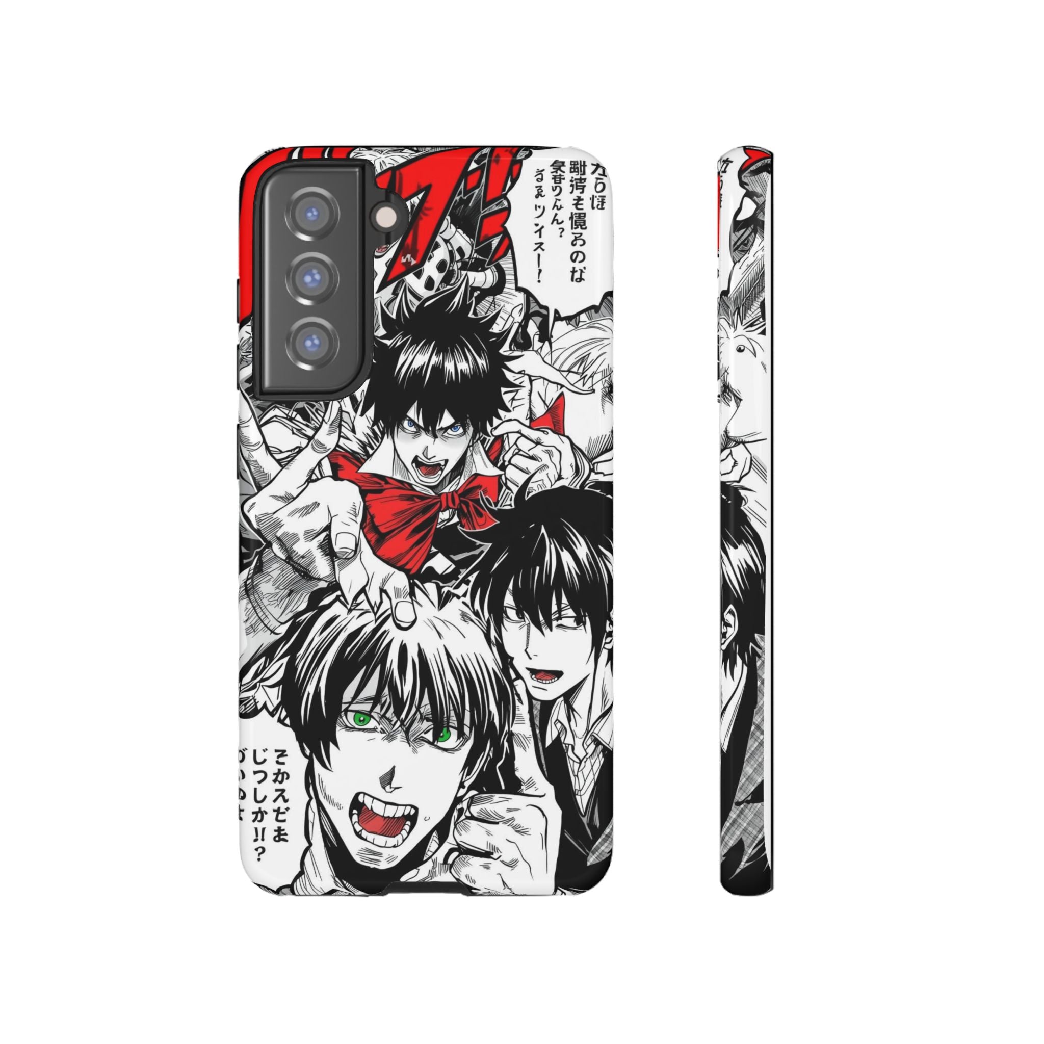 Anime Tough Phone Case with Bold Graphics