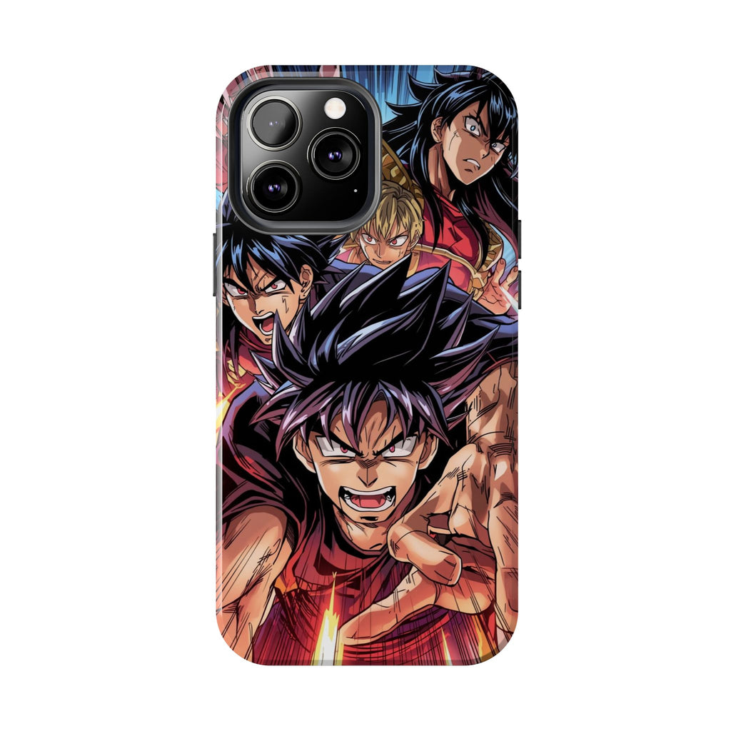 Anime Action Tough Phone Case for Gamers & Fans