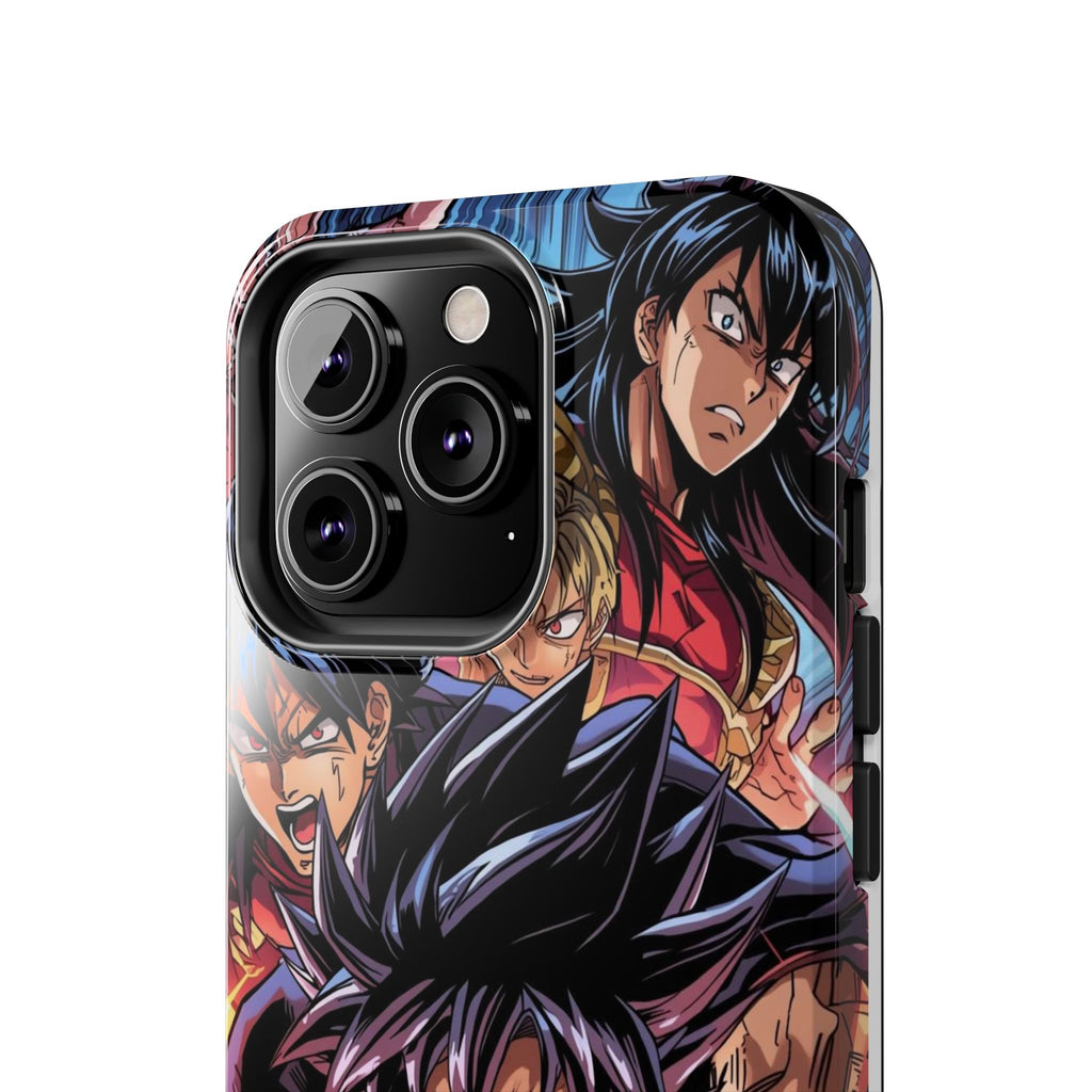 Anime Action Tough Phone Case for Gamers & Fans