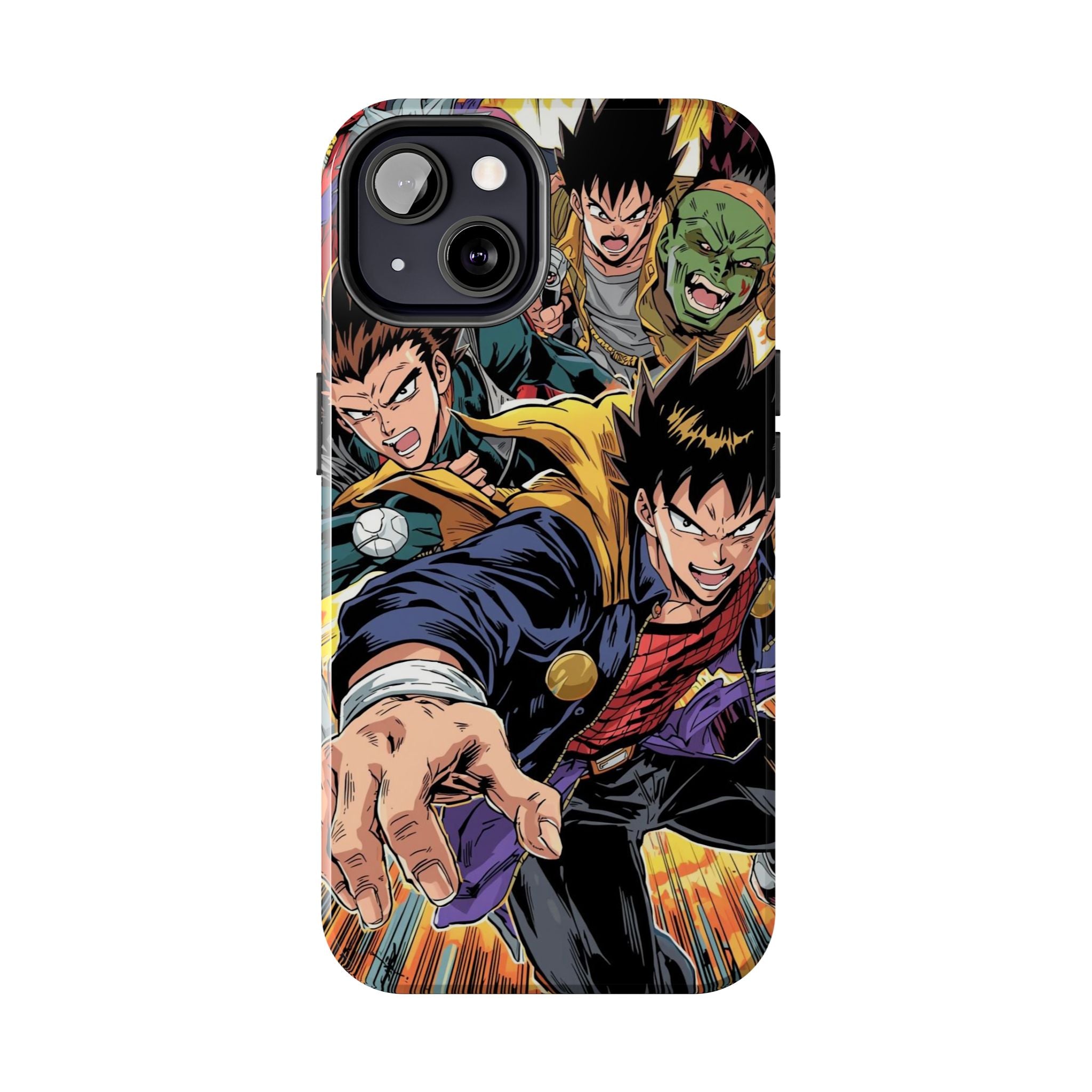 Anime Heroes Tough Phone Case – Durable Protection with Epic Designs