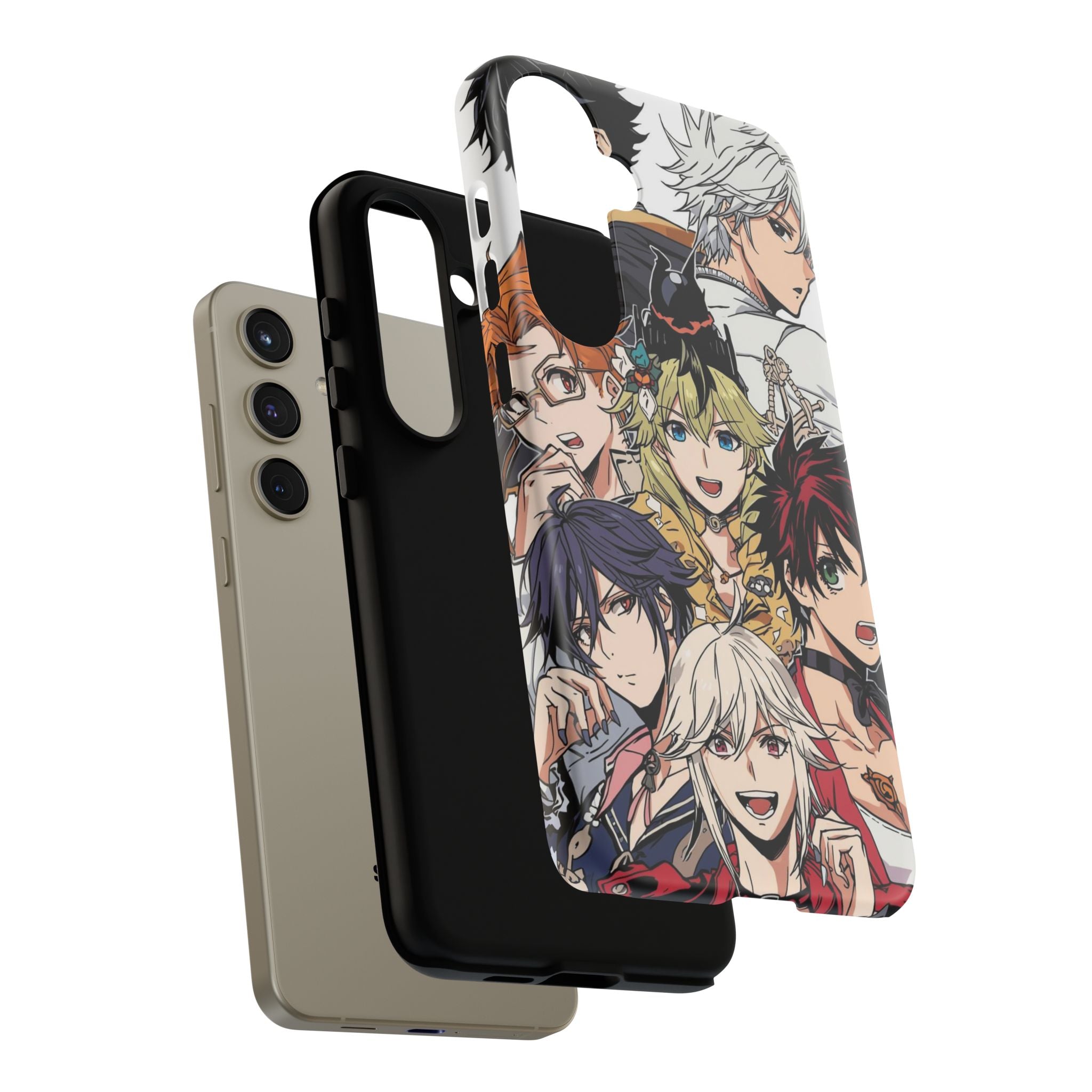 Anime Characters Tough Phone Case