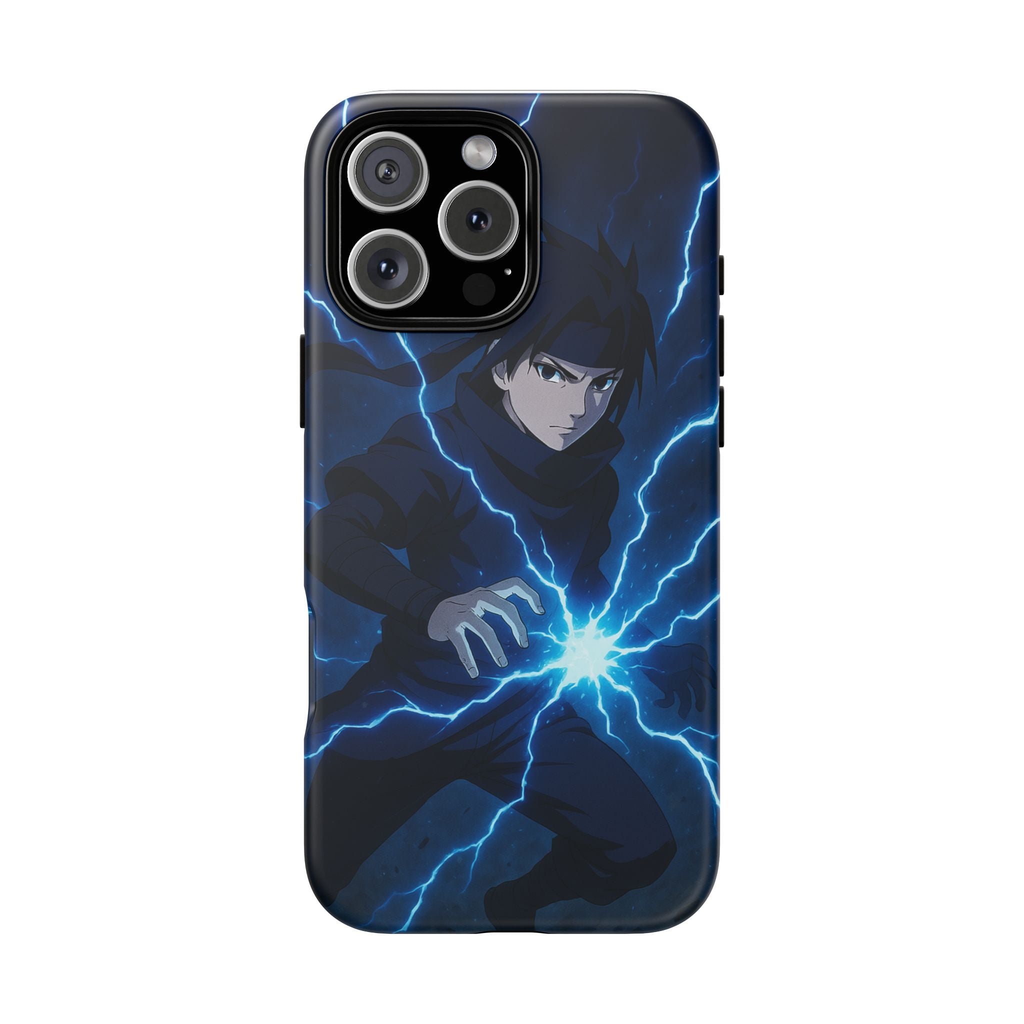 Anime Lightning Phone Case for Sasuke Fans