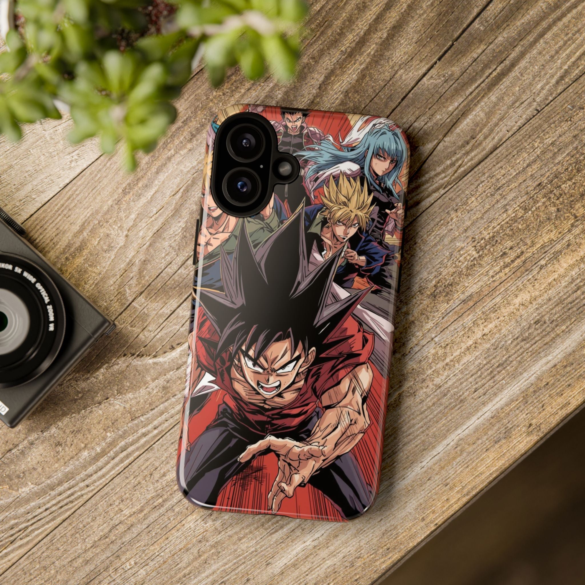 Anime Tough Case for Samsung Galaxy - Fierce Hero Design
