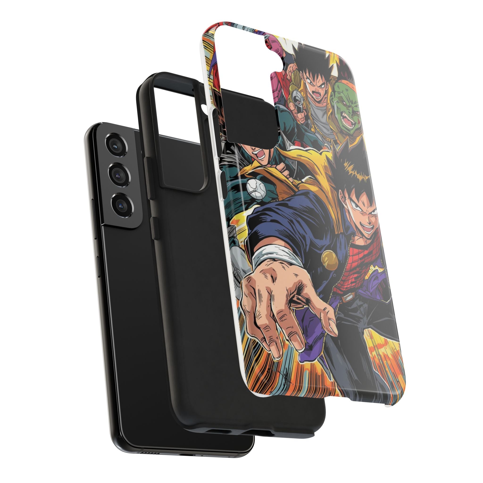 Anime Heroes Tough Phone Case – Durable Protection with Epic Designs