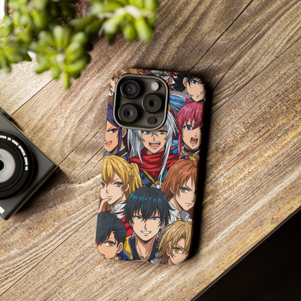 Anime-Inspired Phone Case with Bold Characters