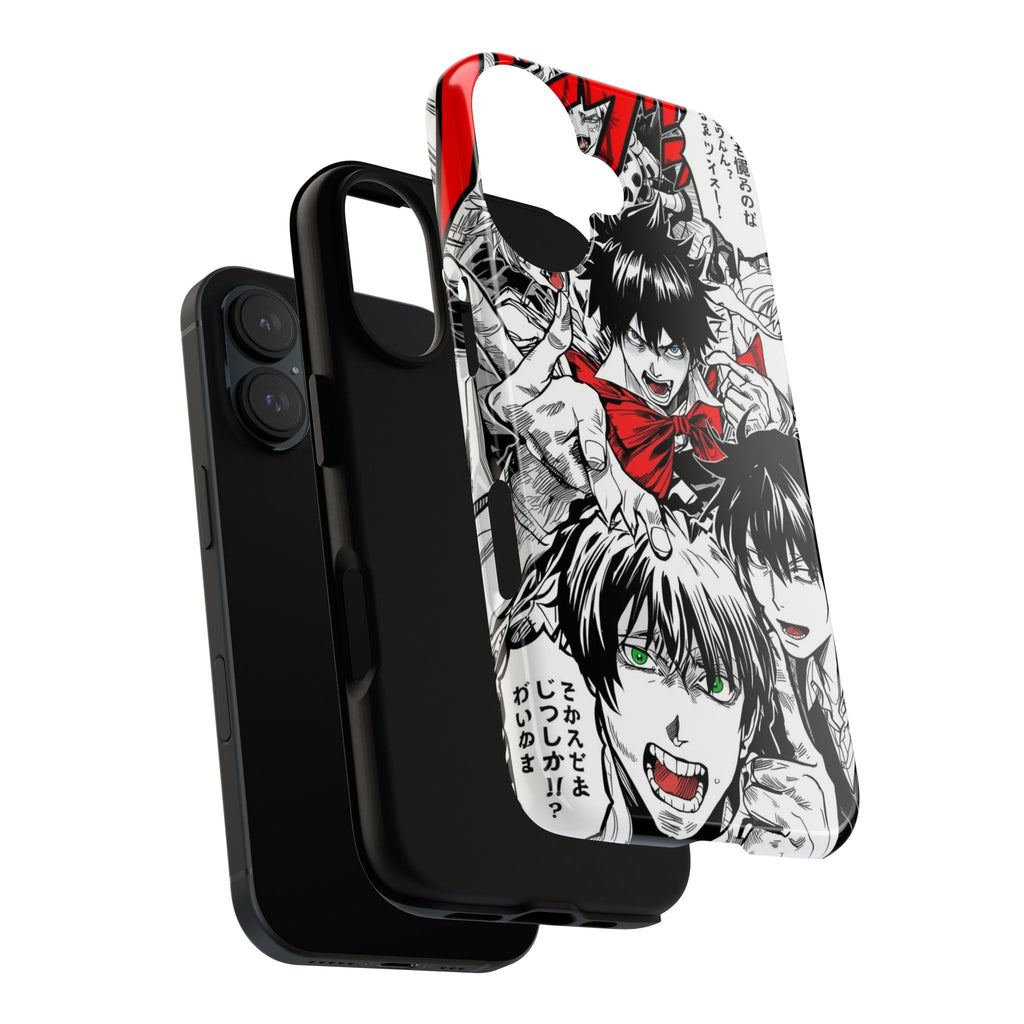 Anime Tough Phone Case with Bold Graphics