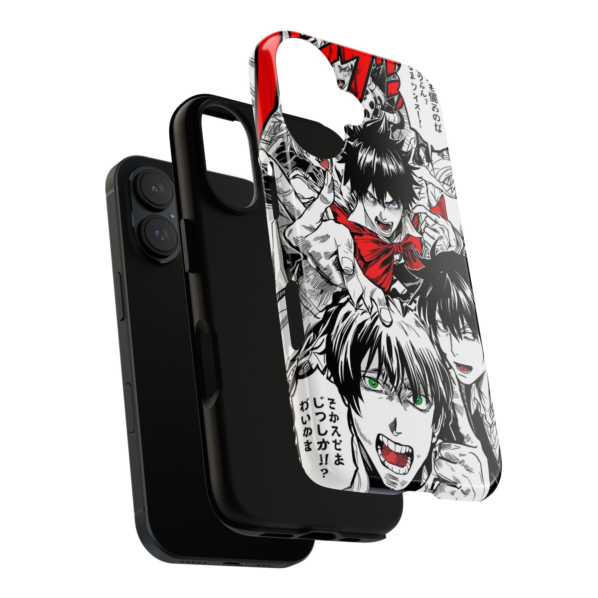 Anime Tough Phone Case with Bold Graphics