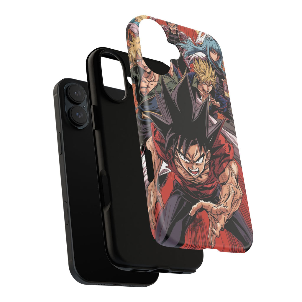 Anime Tough Case for Samsung Galaxy - Fierce Hero Design