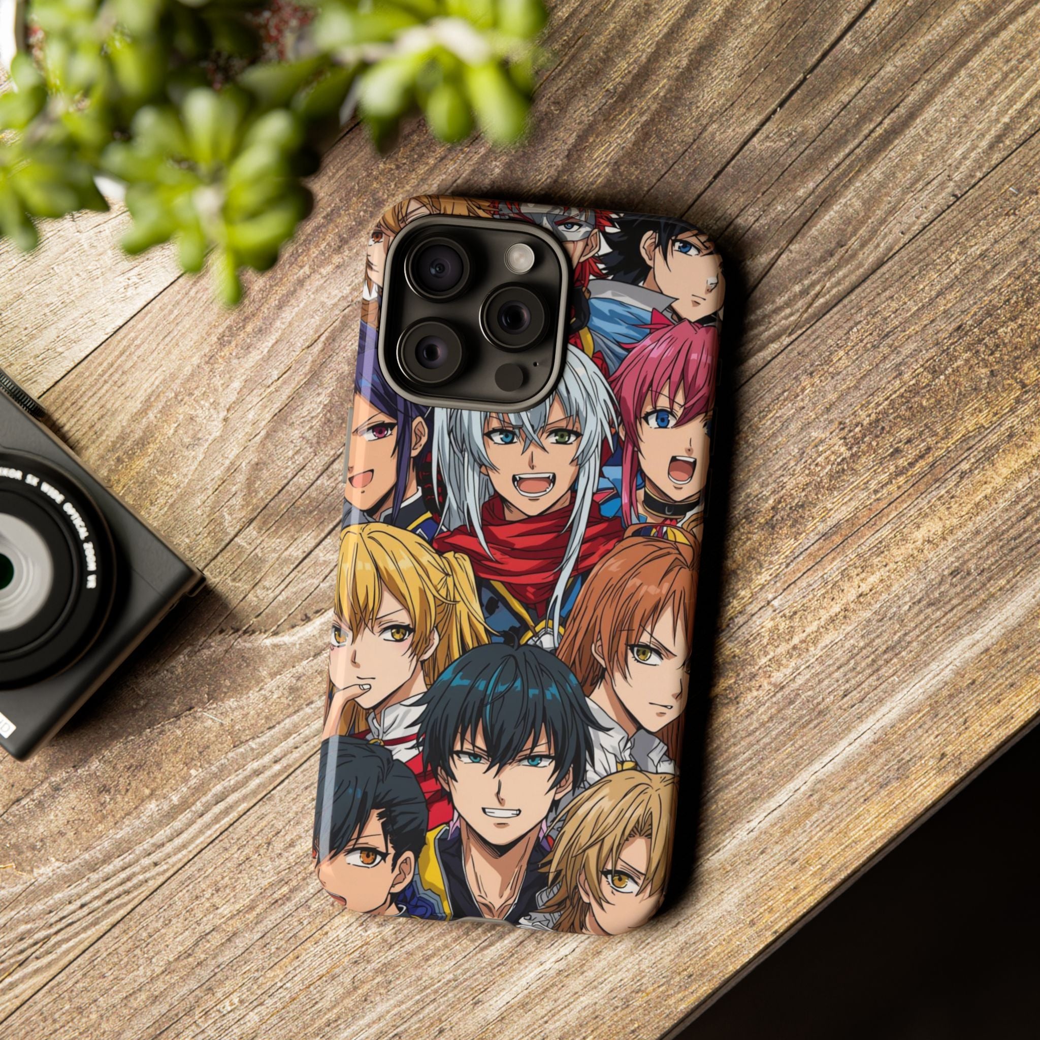 Anime-Inspired Phone Case with Bold Characters