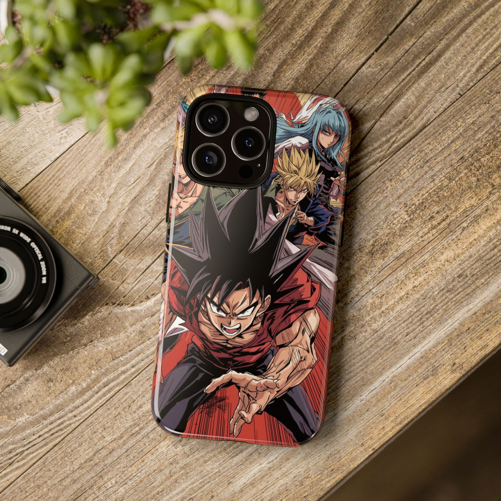 Anime Tough Case for Samsung Galaxy - Fierce Hero Design