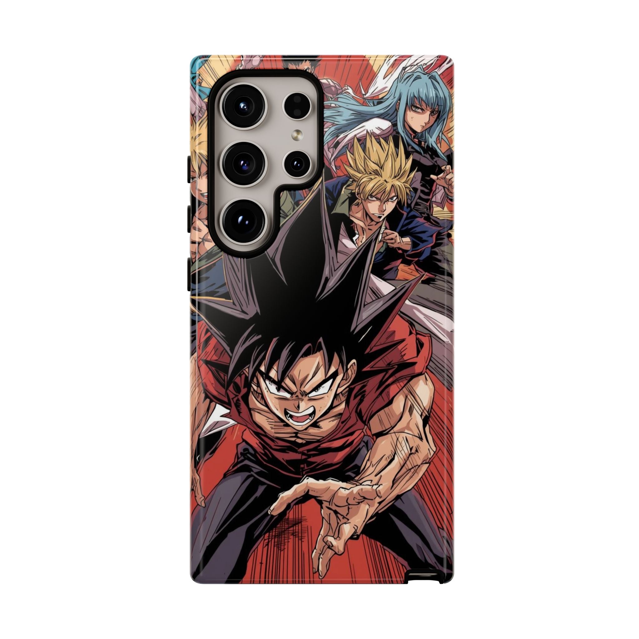 Anime Tough Case for Samsung Galaxy - Fierce Hero Design