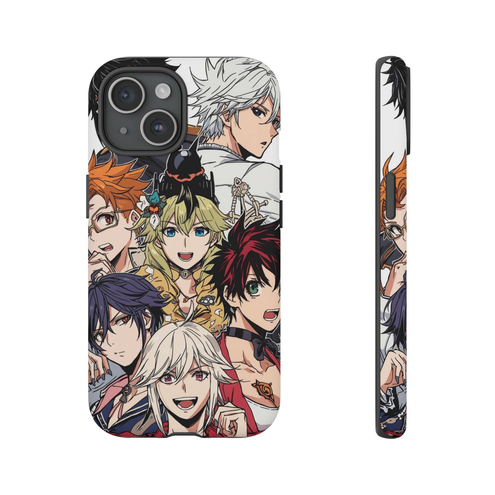 Anime Characters Tough Phone Case