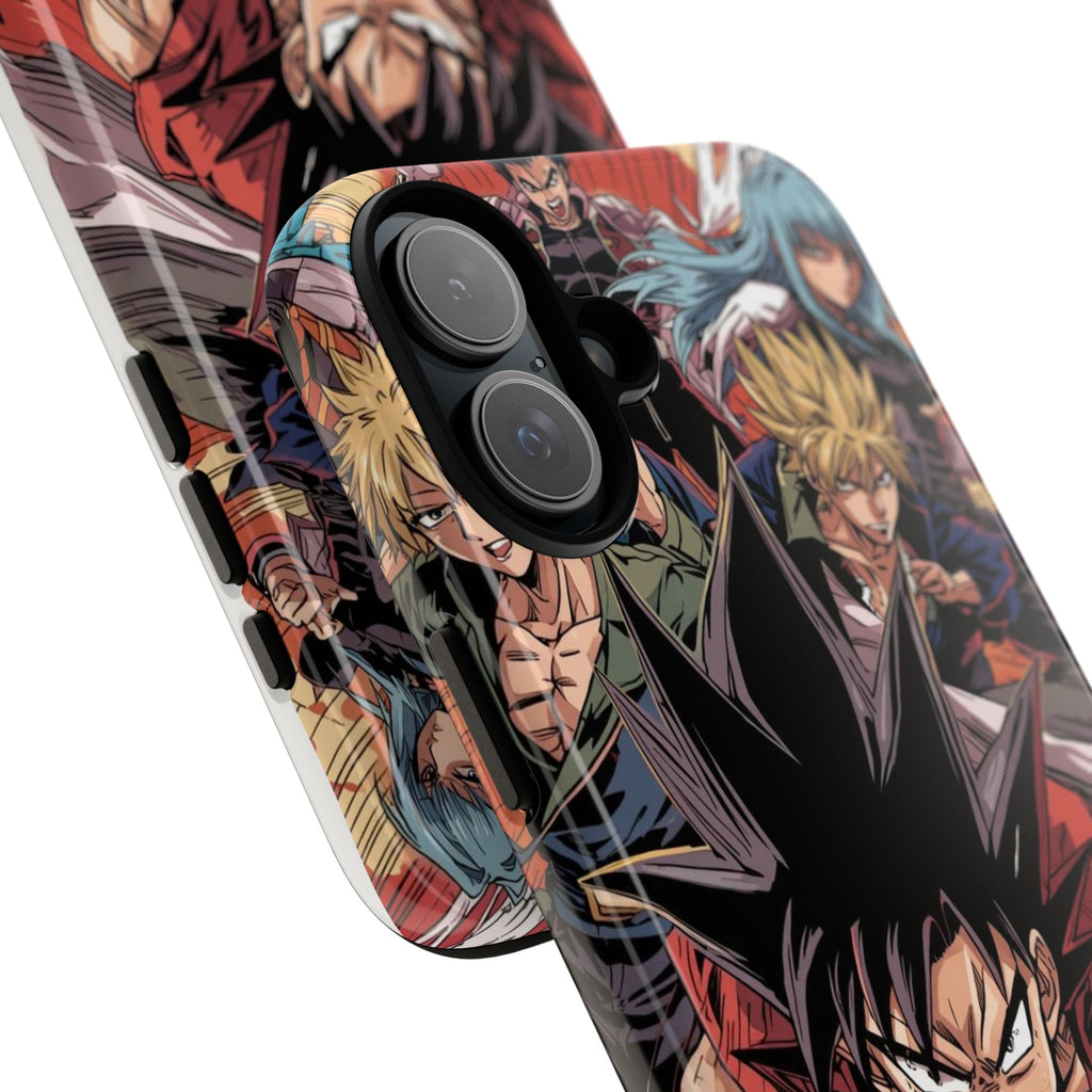 Anime Tough Case for Samsung Galaxy - Fierce Hero Design