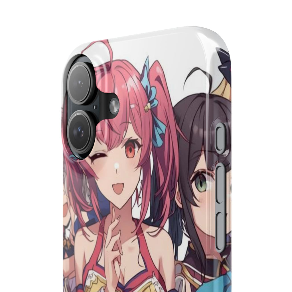Anime-Inspired Slim Cases with Character Design