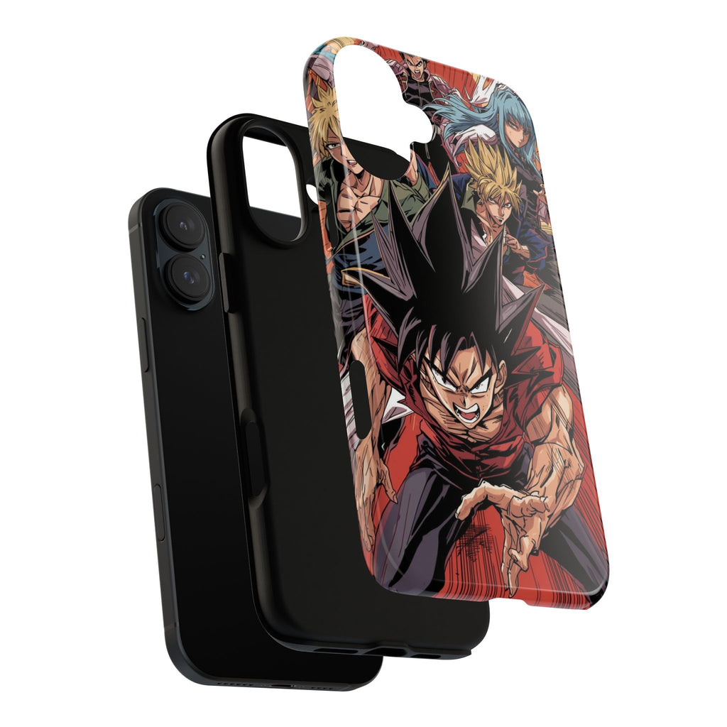 Anime Tough Case for Samsung Galaxy - Fierce Hero Design