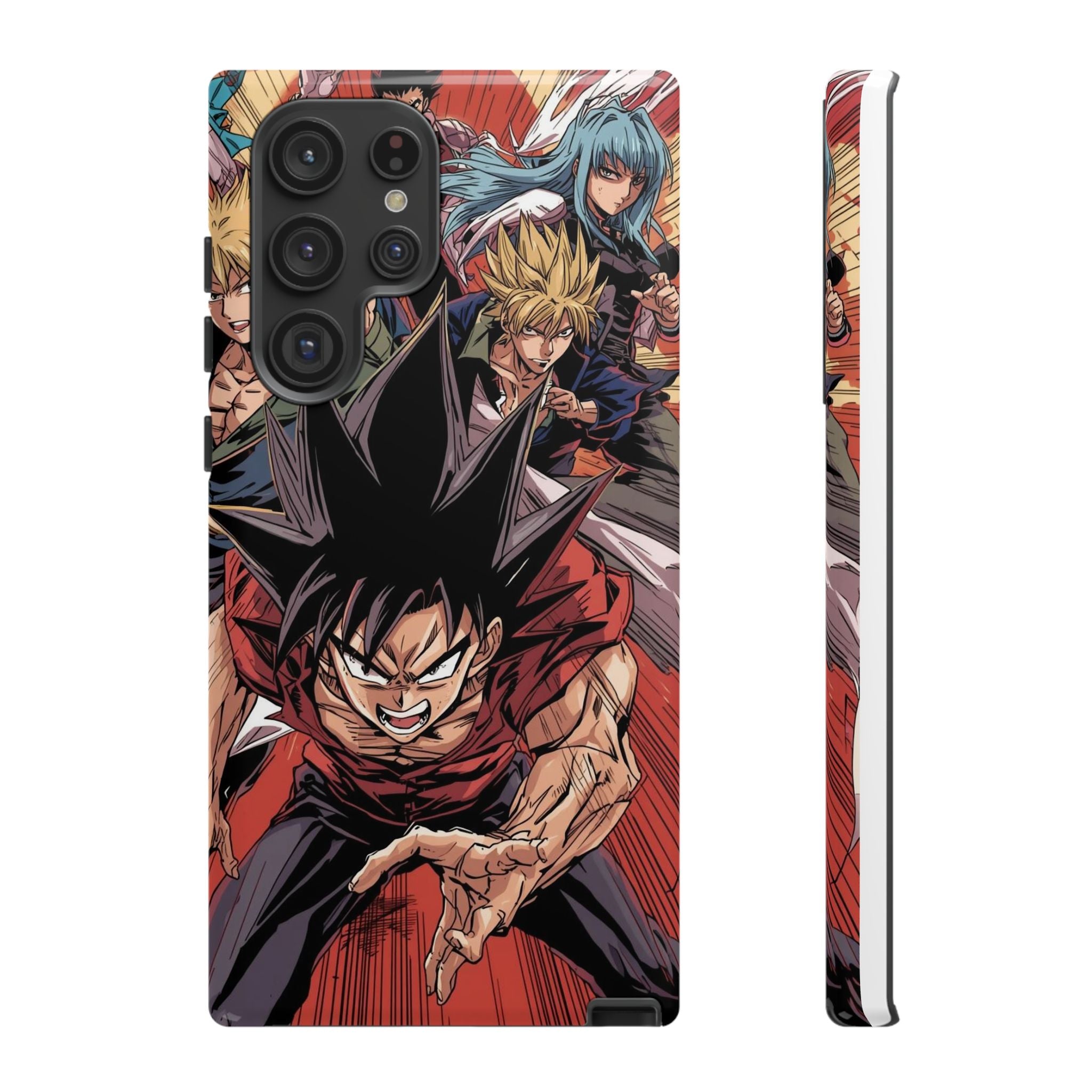 Anime Tough Case for Samsung Galaxy - Fierce Hero Design