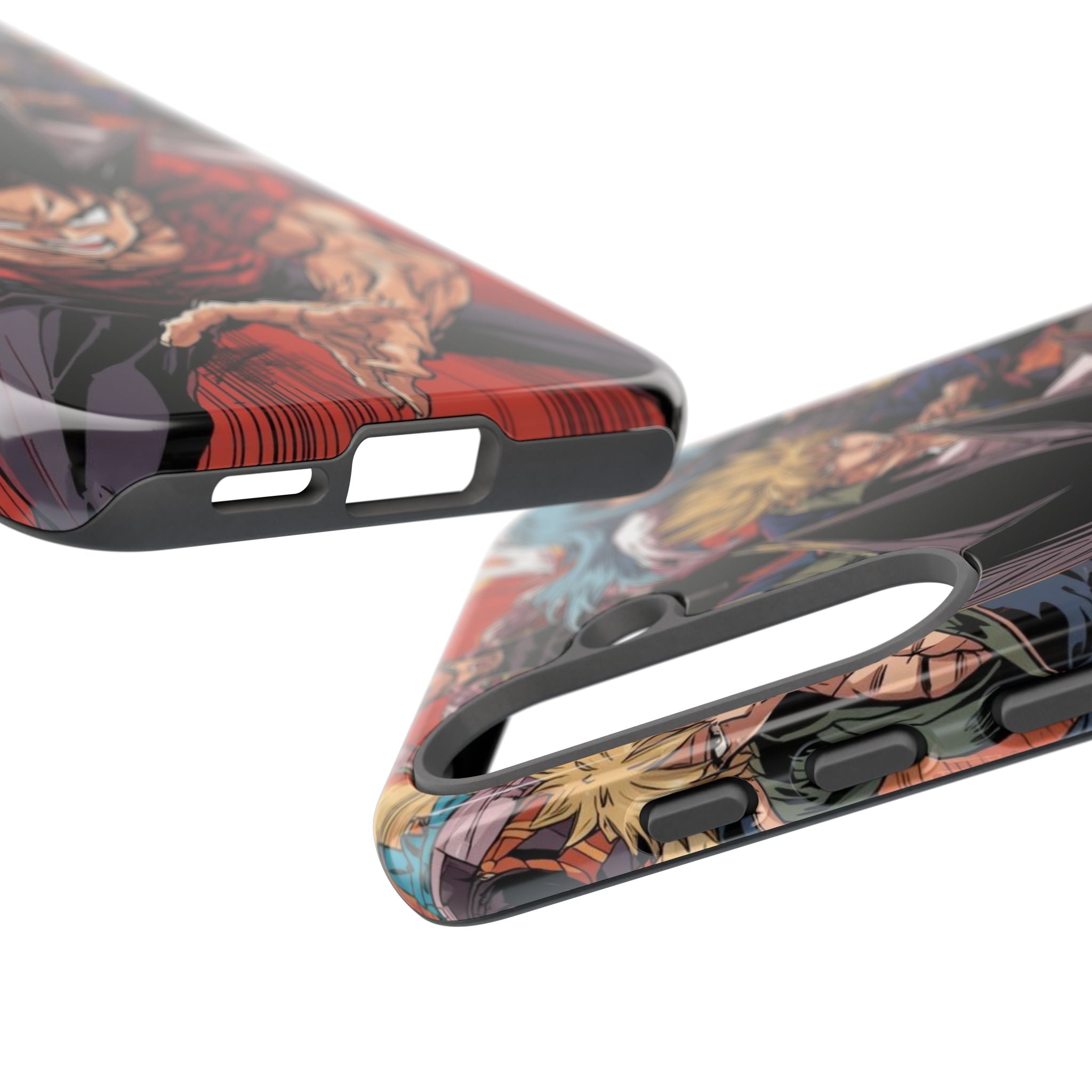 Anime Tough Case for Samsung Galaxy - Fierce Hero Design
