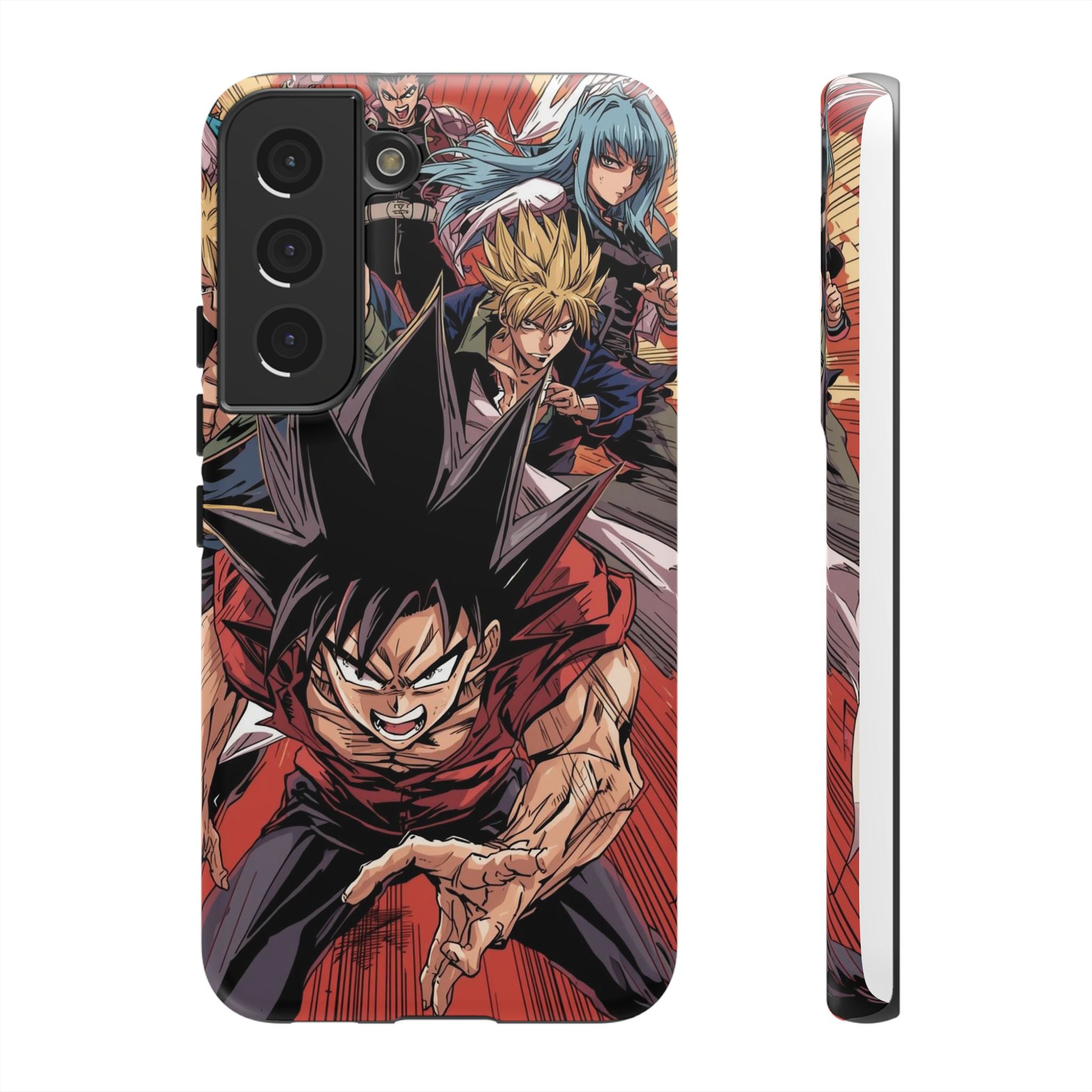 Anime Tough Case for Samsung Galaxy - Fierce Hero Design