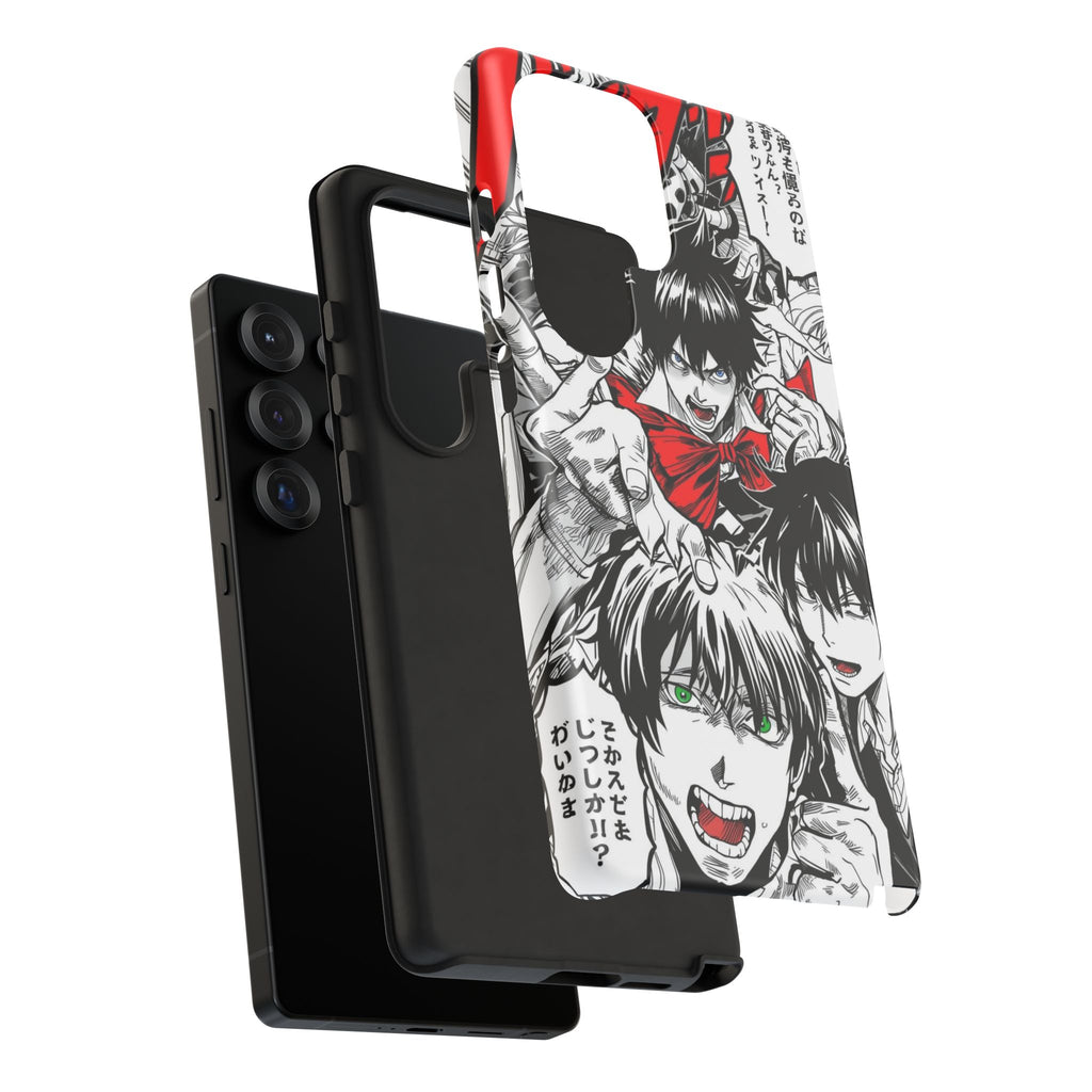 Anime Tough Phone Case with Bold Graphics