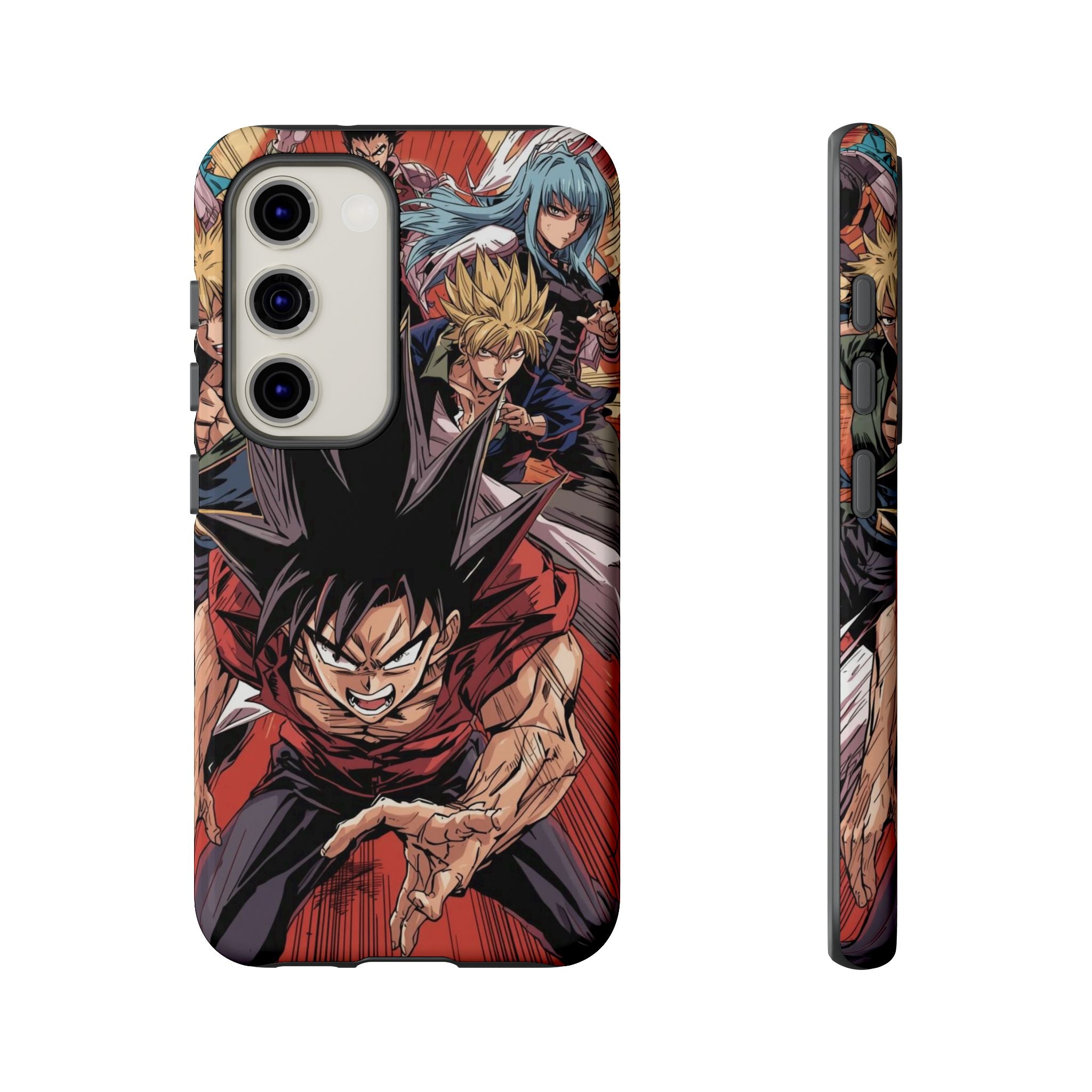 Anime Tough Case for Samsung Galaxy - Fierce Hero Design