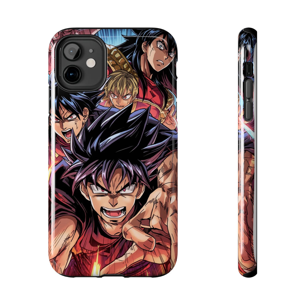 Anime Action Tough Phone Case for Gamers & Fans