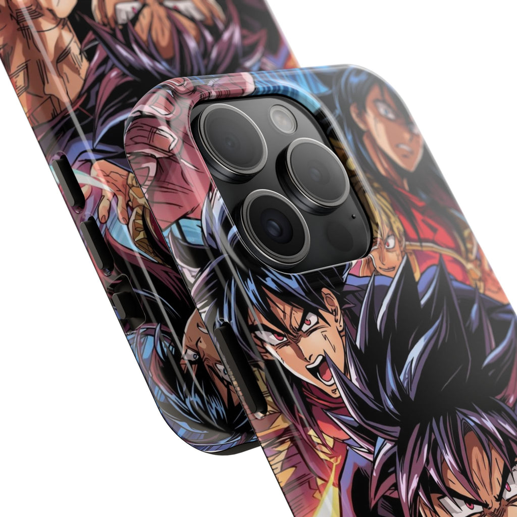 Anime Action Tough Phone Case for Gamers & Fans