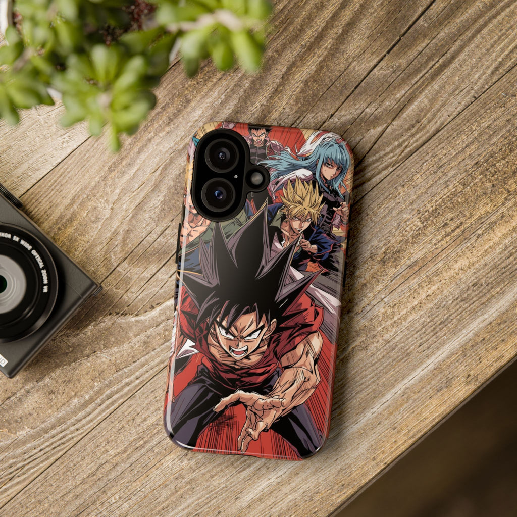 Anime Tough Case for Samsung Galaxy - Fierce Hero Design